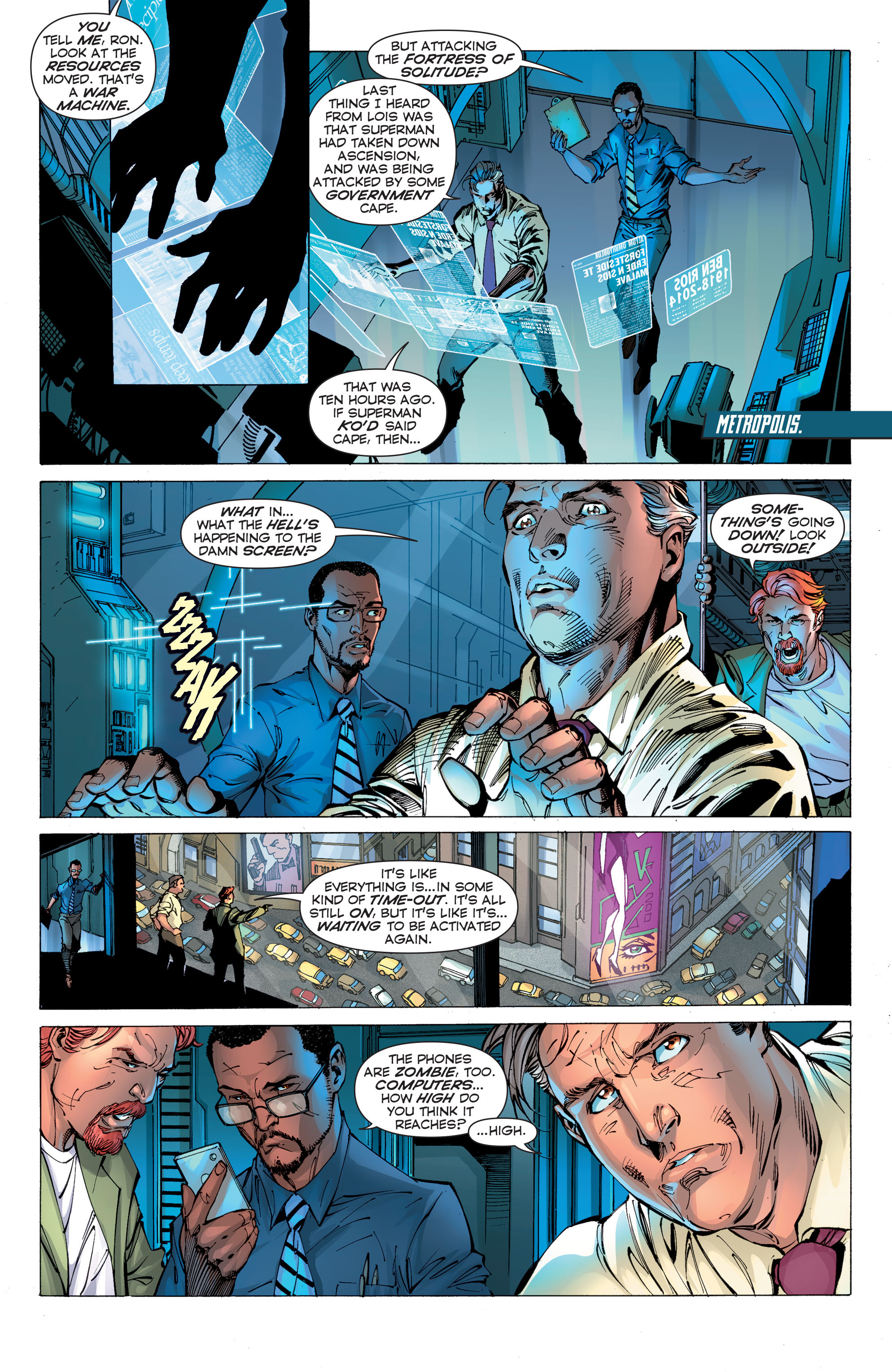 Read online Superman Unchained (2013) comic -  Issue #9 - 14