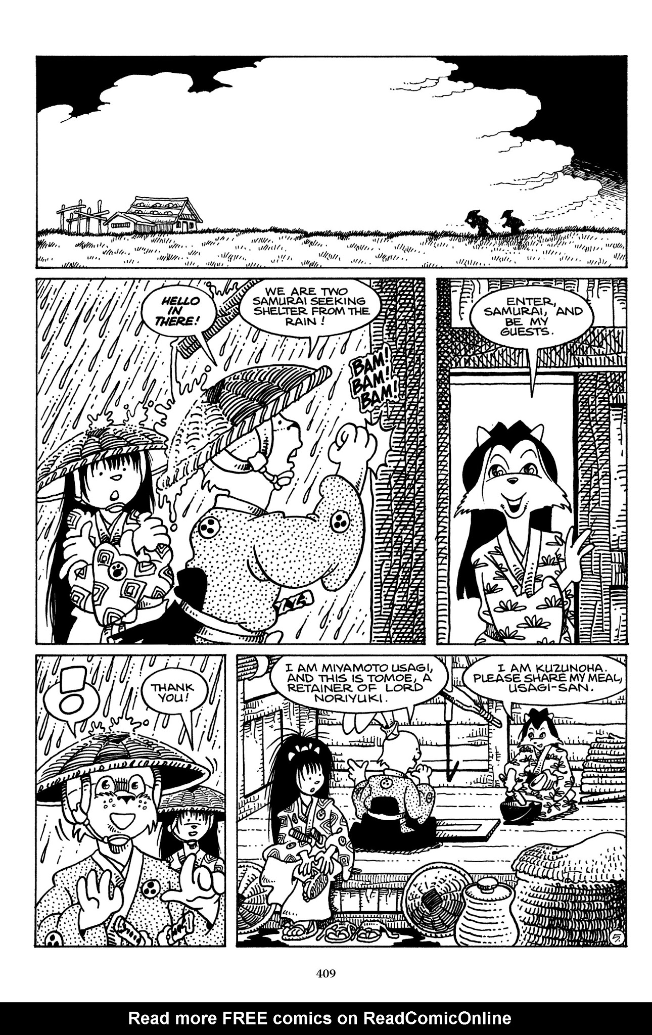 Read online The Usagi Yojimbo Saga comic -  Issue # TPB 5 - 403