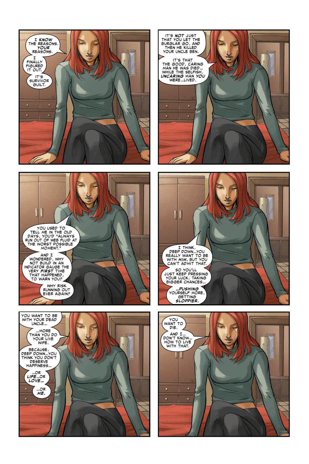 Read online Marvel Knights Spider-Man (2004) comic -  Issue #19 - 23