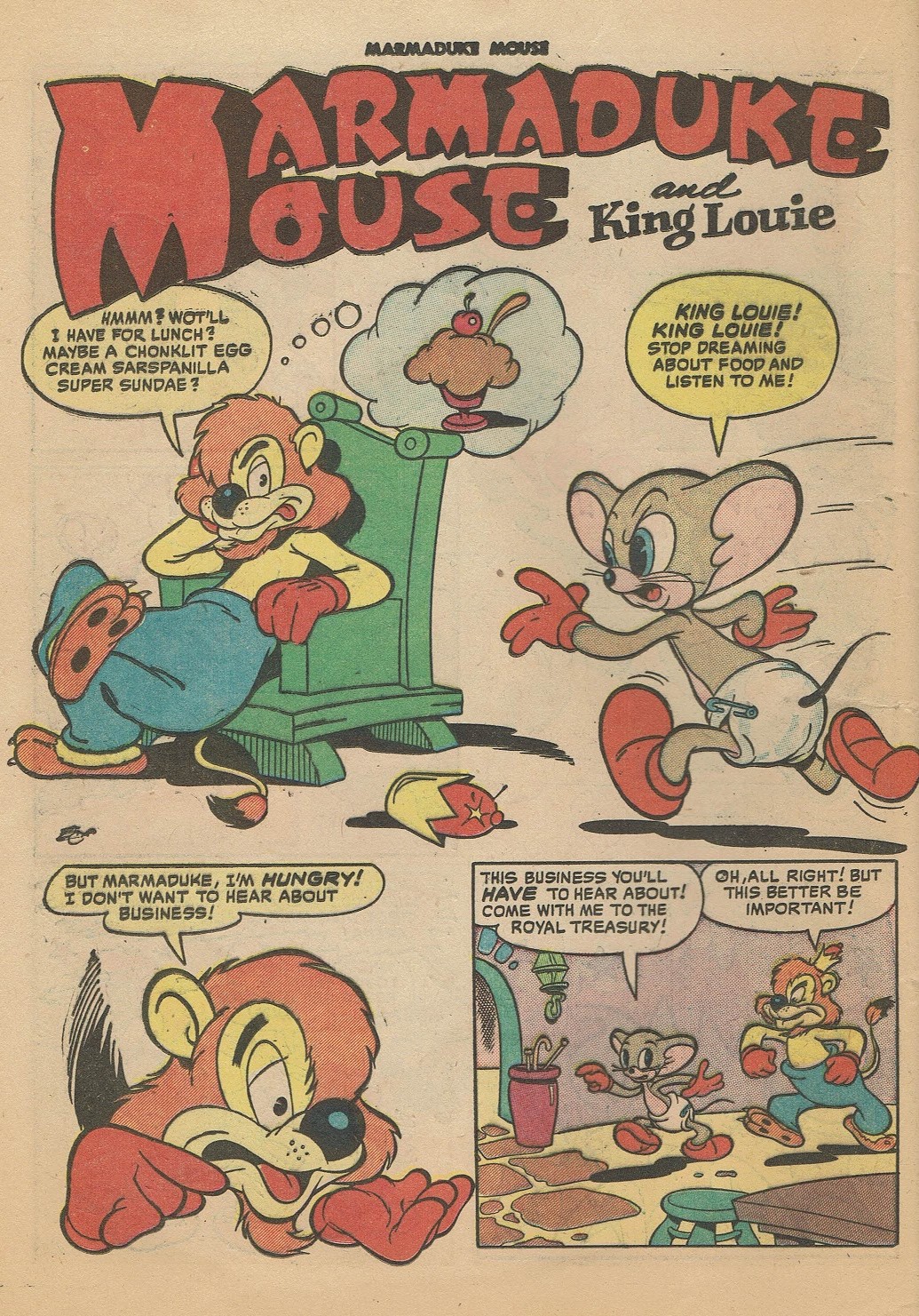 Read online Marmaduke Mouse comic -  Issue #22 - 32