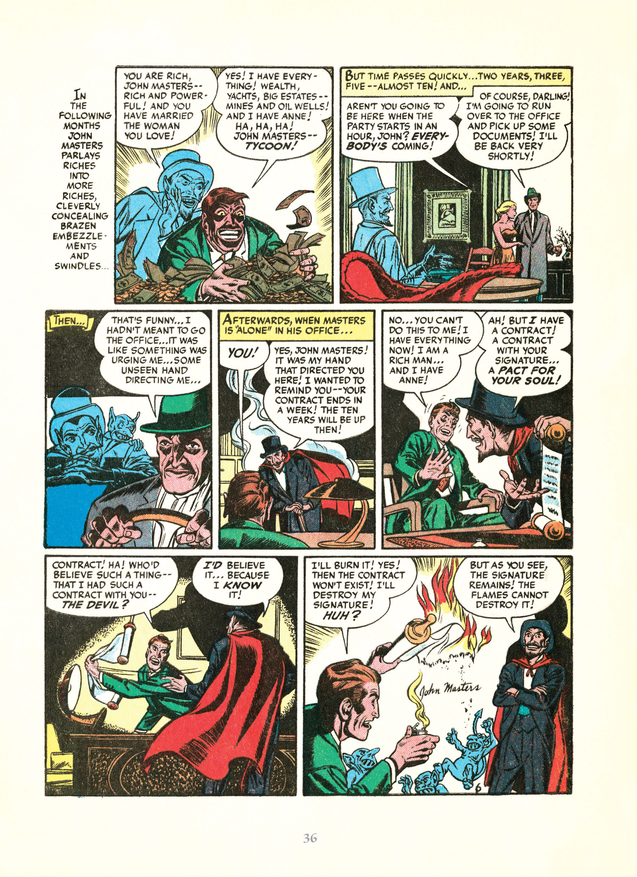 Read online Four Color Fear: Forgotten Horror Comics of the 1950s comic -  Issue # TPB (Part 1) - 36