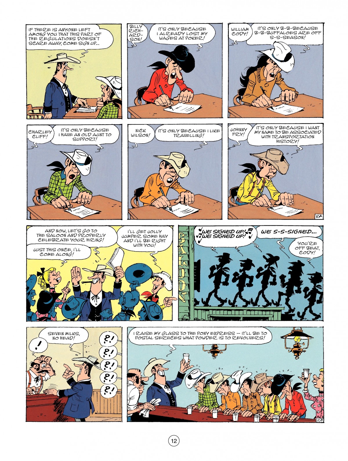 Read online A Lucky Luke Adventure comic -  Issue #46 - 12