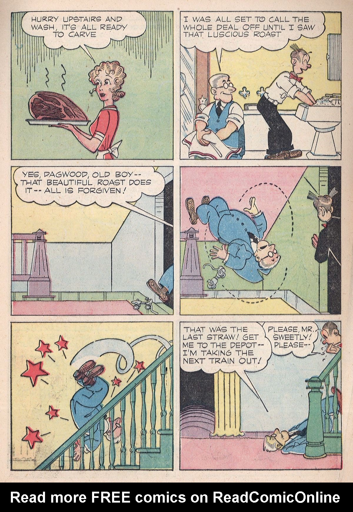 Read online Blondie Comics (1947) comic -  Issue #11 - 9