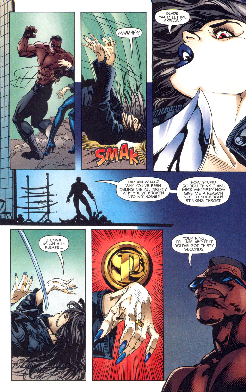 Read online Blade: Sins of the Father comic -  Issue # Full - 19