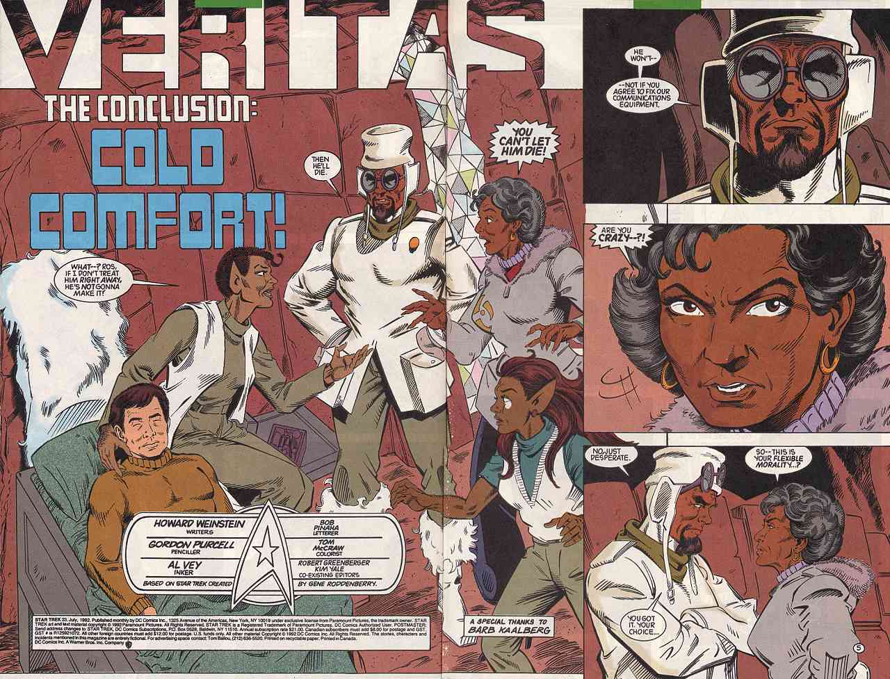 Read online Star Trek (1989) comic -  Issue #33 - 4