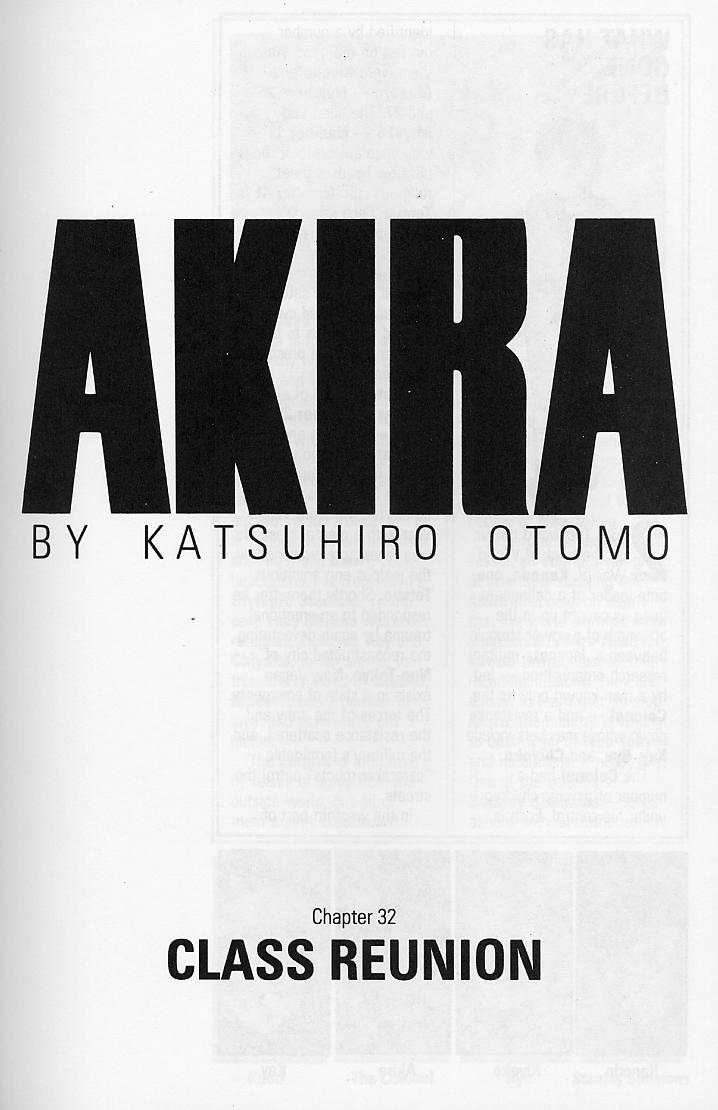 Read online Akira comic -  Issue #32 - 4