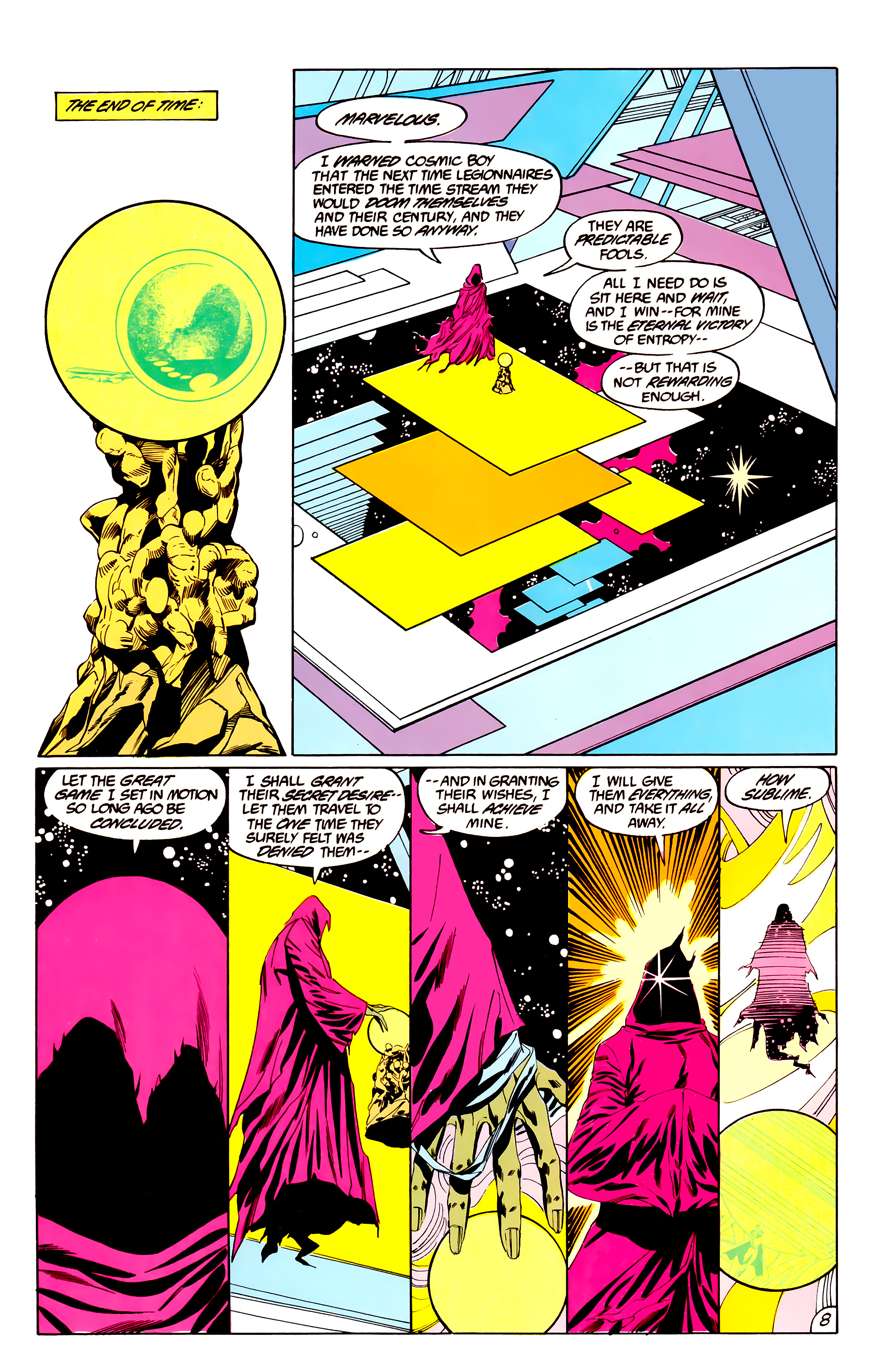 Legion of Super-Heroes (1984) 37 Page 8