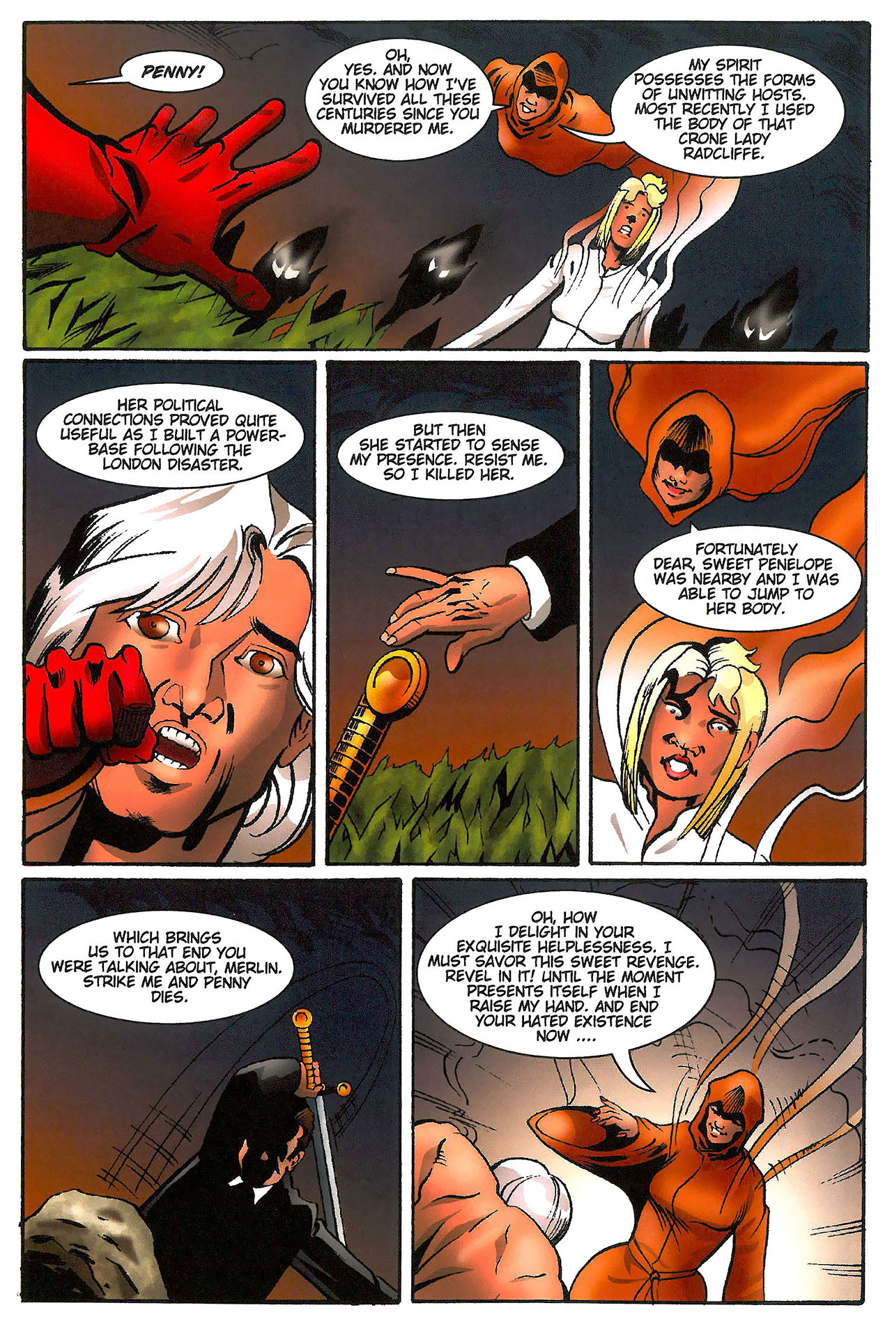 Read online Dave Cockrum's Futurians: Avatar comic -  Issue # TPB - 91