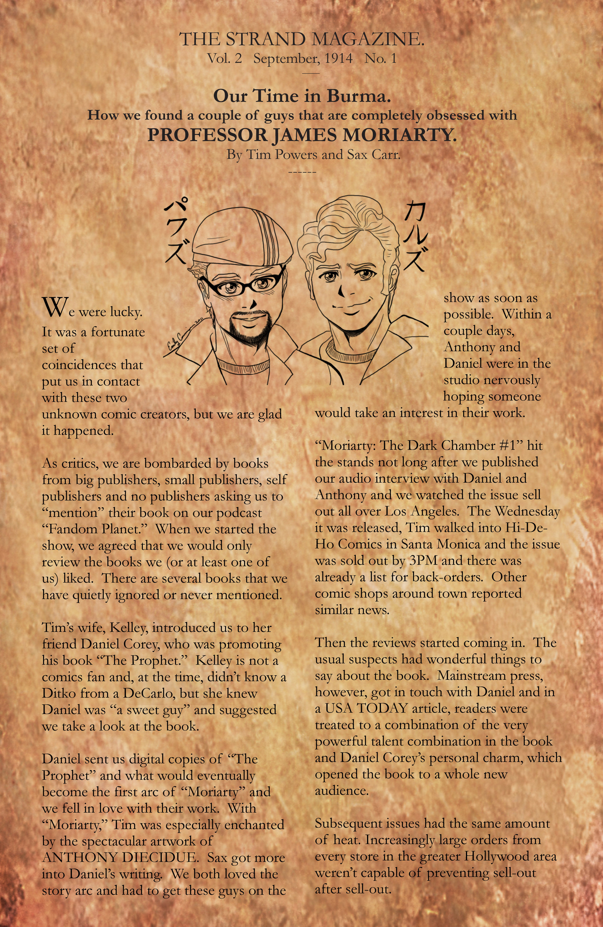 Read online Moriarty comic -  Issue # TPB 2 - 4