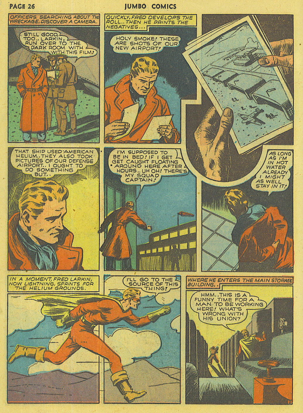 Read online Jumbo Comics comic -  Issue #25 - 28