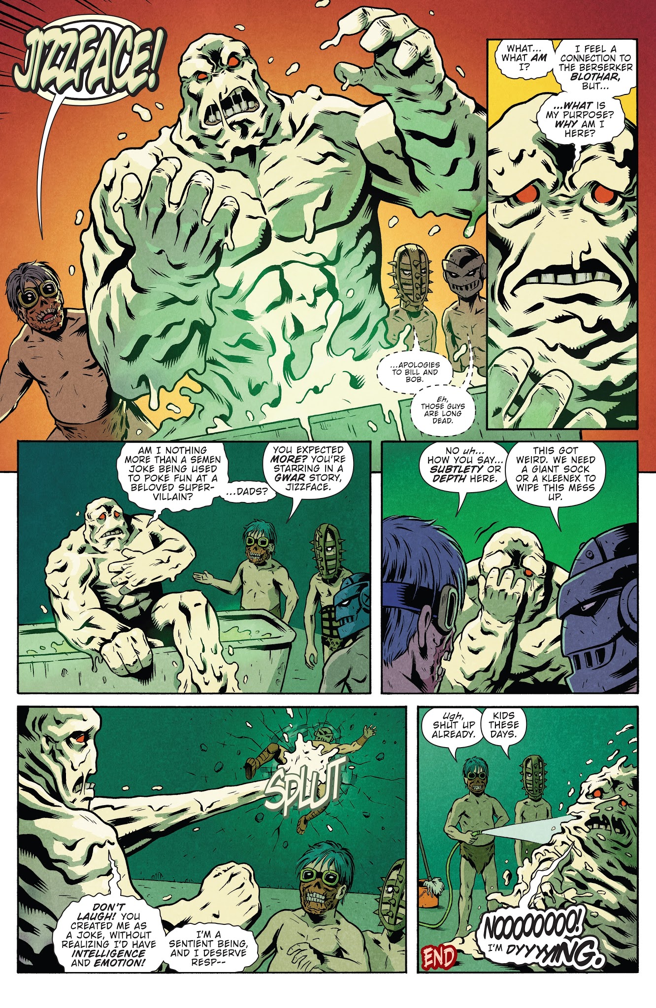 Read online Gwar: Orgasmageddon comic -  Issue #3 - 26
