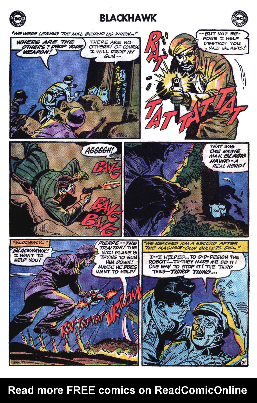 Read online Blackhawk (1957) comic -  Issue #198 - 28