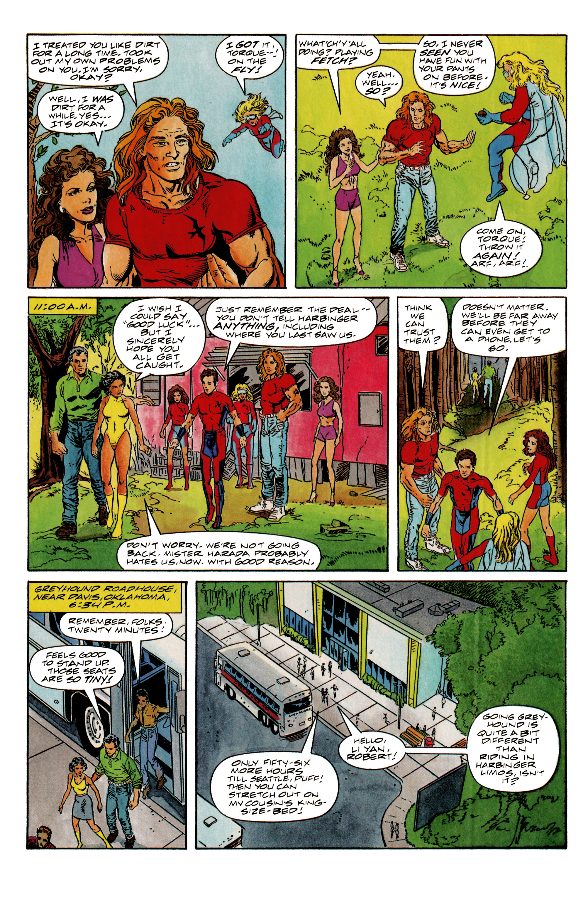 Read online Valiant Masters Harbinger comic -  Issue # TPB (Part 2) - 46