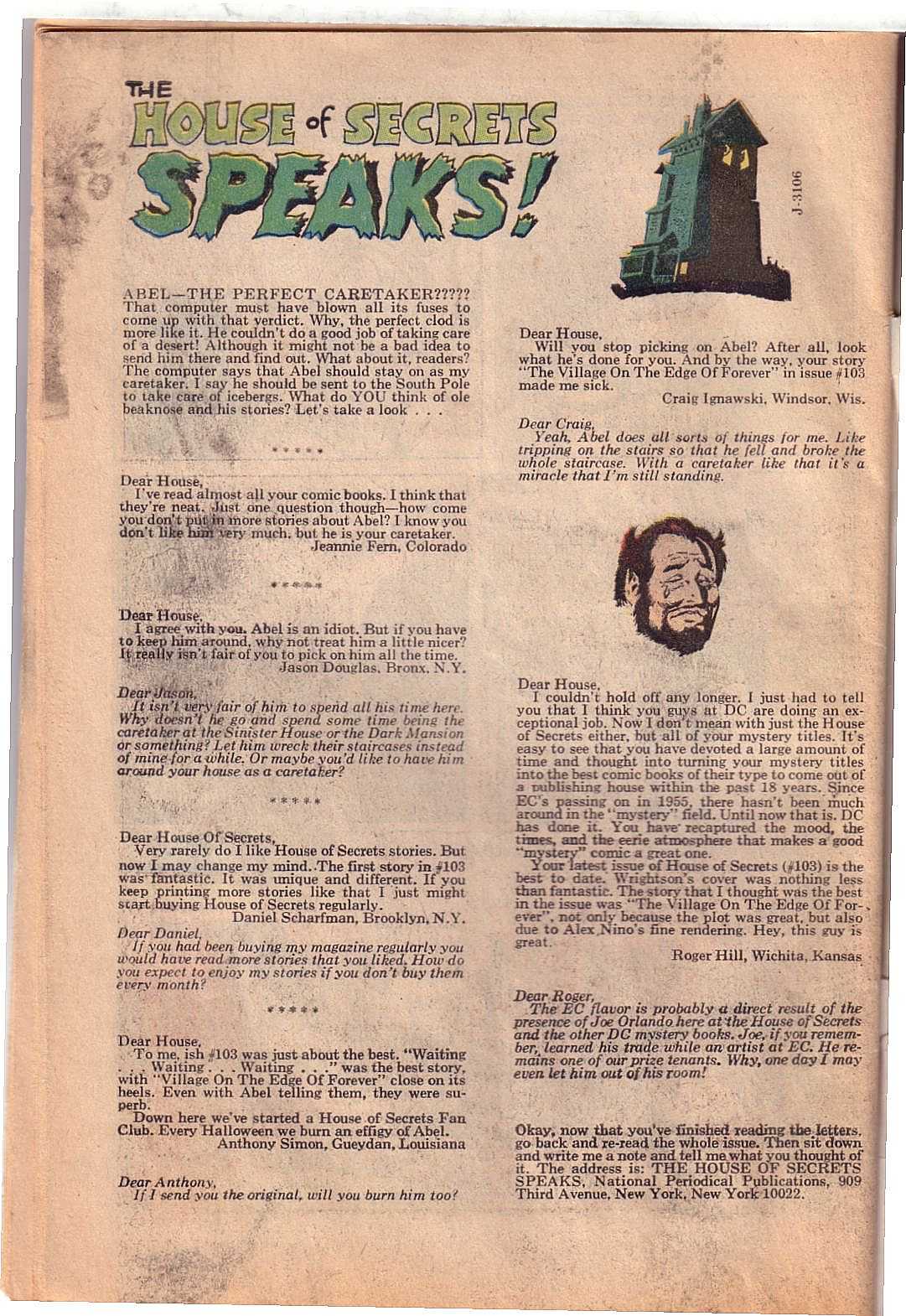 Read online House of Secrets (1956) comic -  Issue #109 - 34