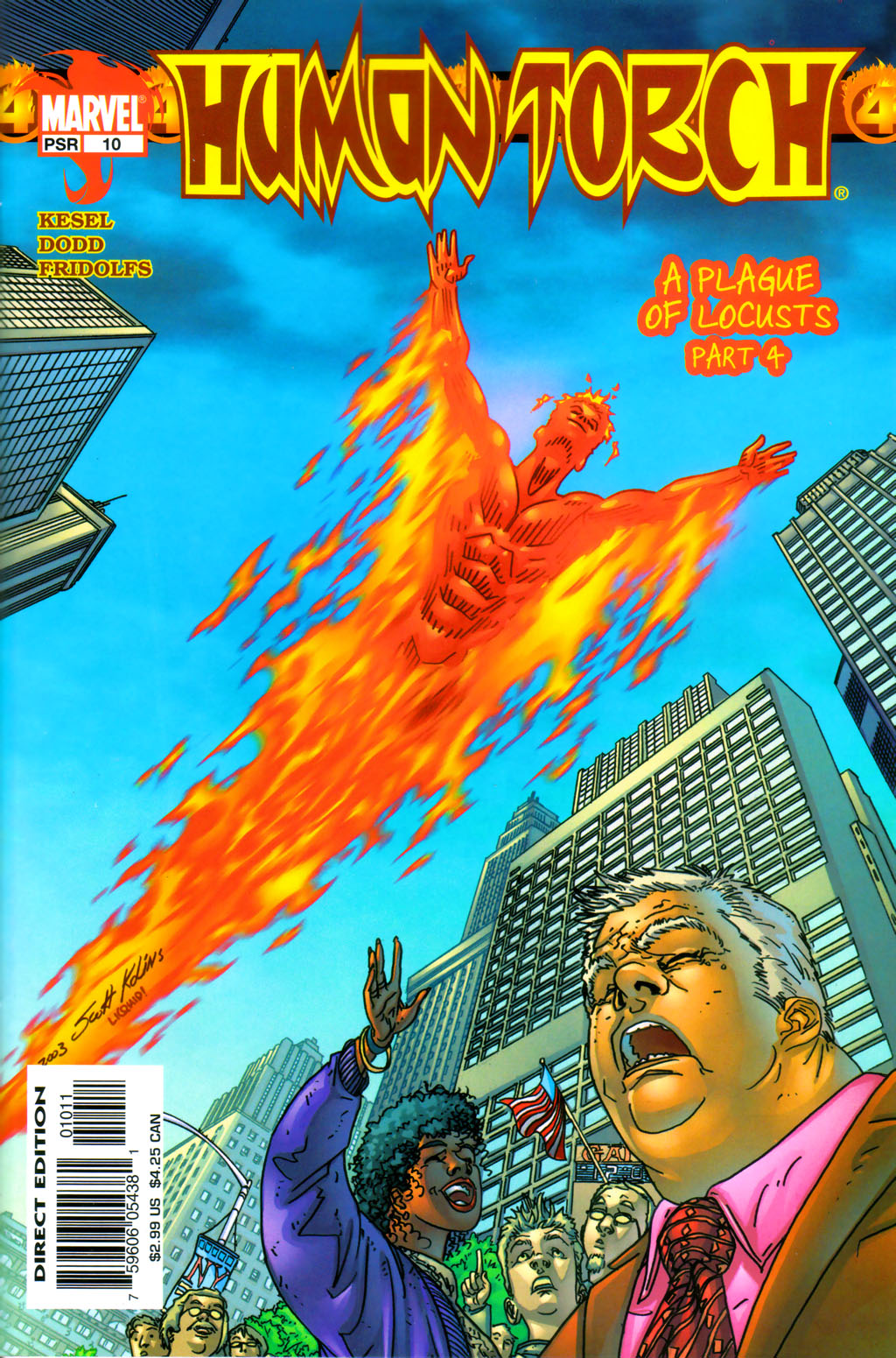Read online Human Torch comic -  Issue #10 - 1