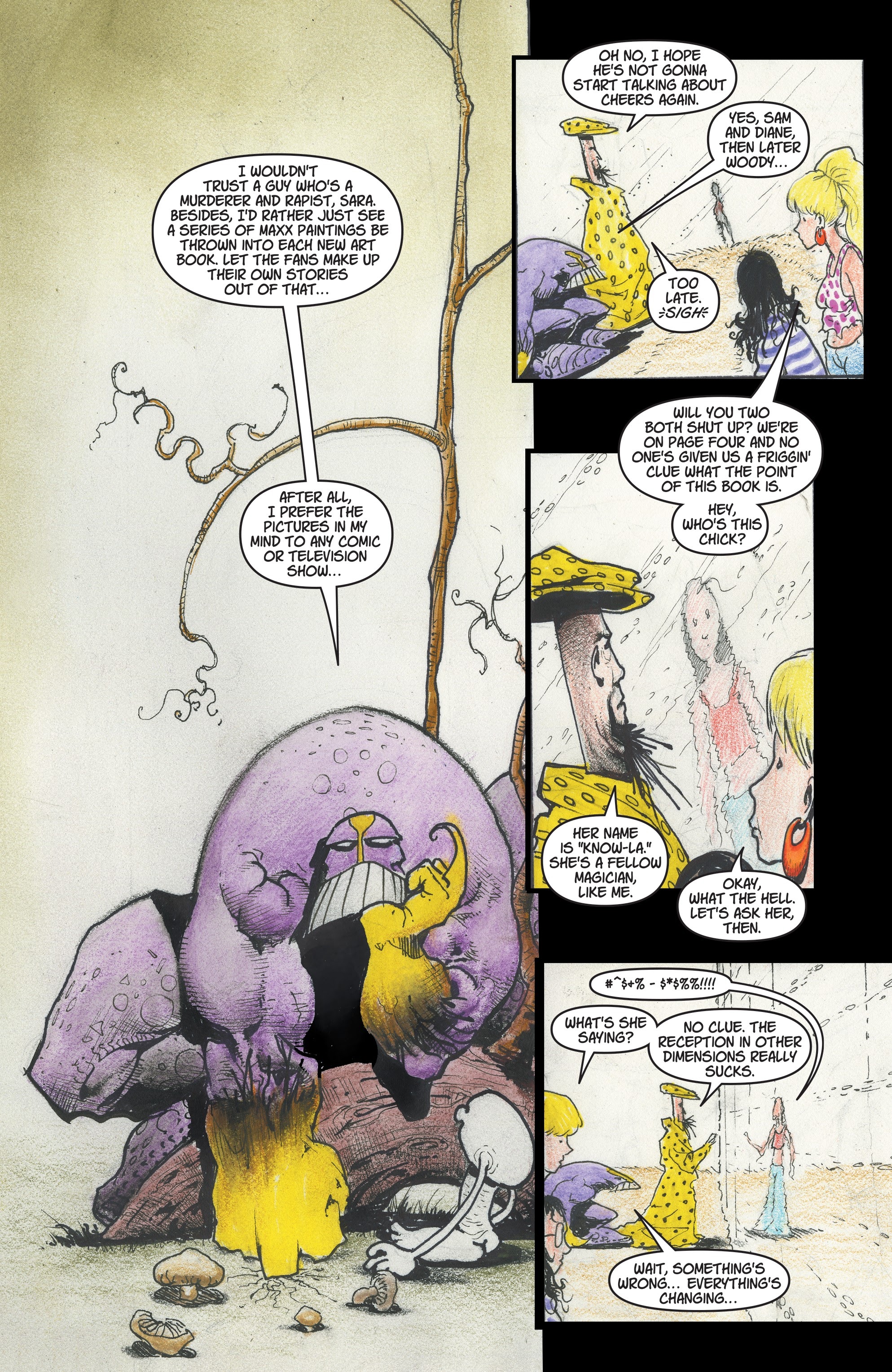 Read online The Maxx 100 Page Giant comic -  Issue # TPB - 81