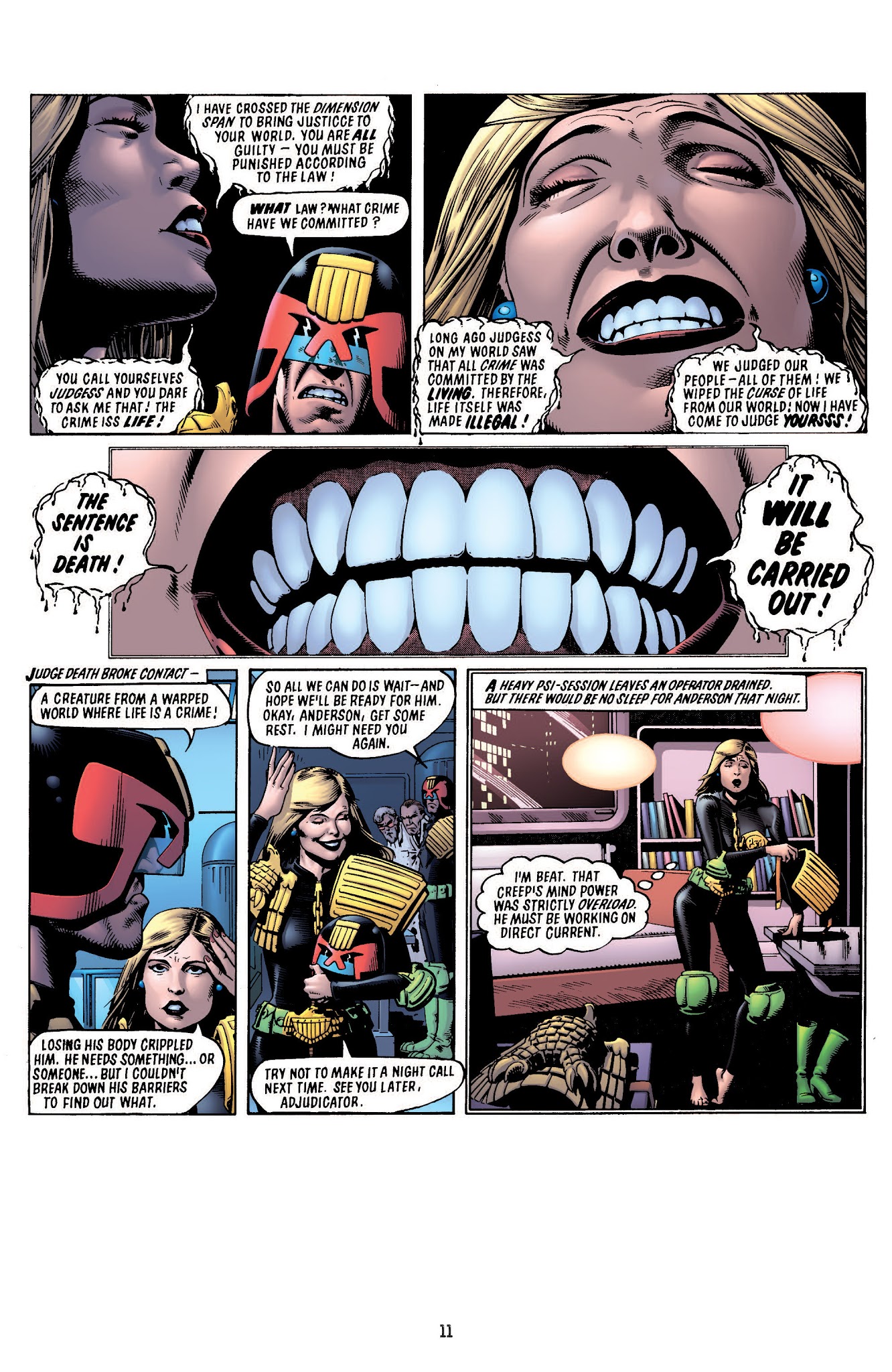 Read online Free Comic Book Day 2013: Judge Dredd Classics comic -  Issue # Full - 11