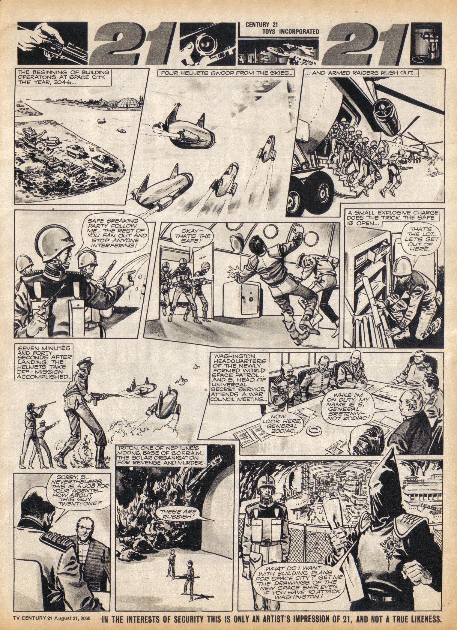 Read online TV Century 21 (TV 21) comic -  Issue #31 - 7