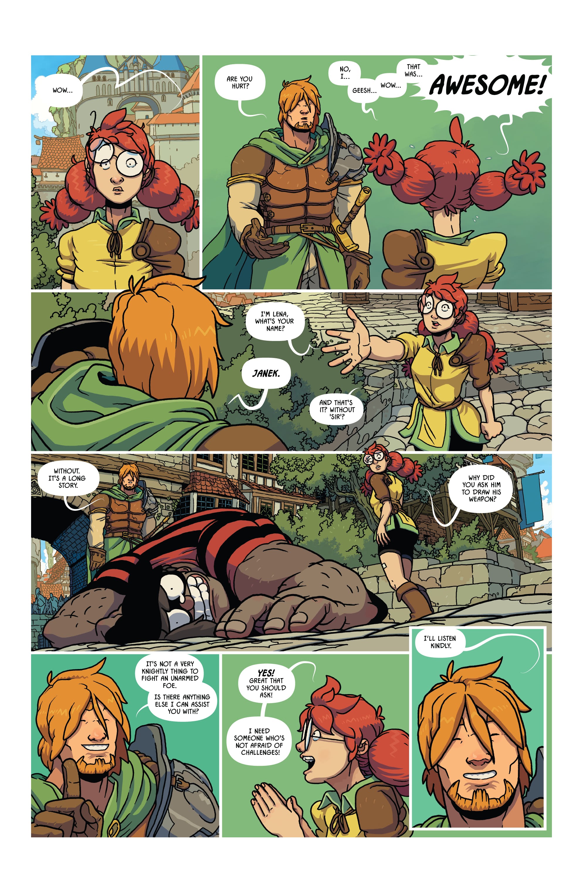 Read online Knight Janek comic -  Issue #1 - 10