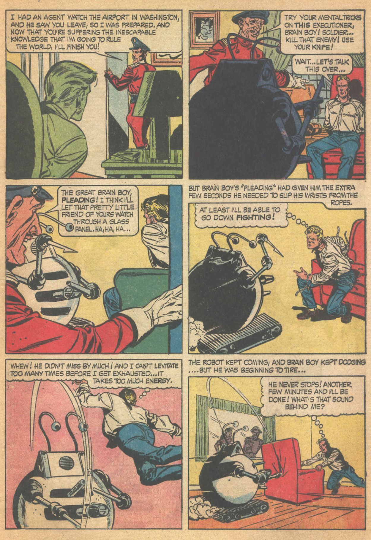 Read online Brain Boy (1962) comic -  Issue #5 - 25