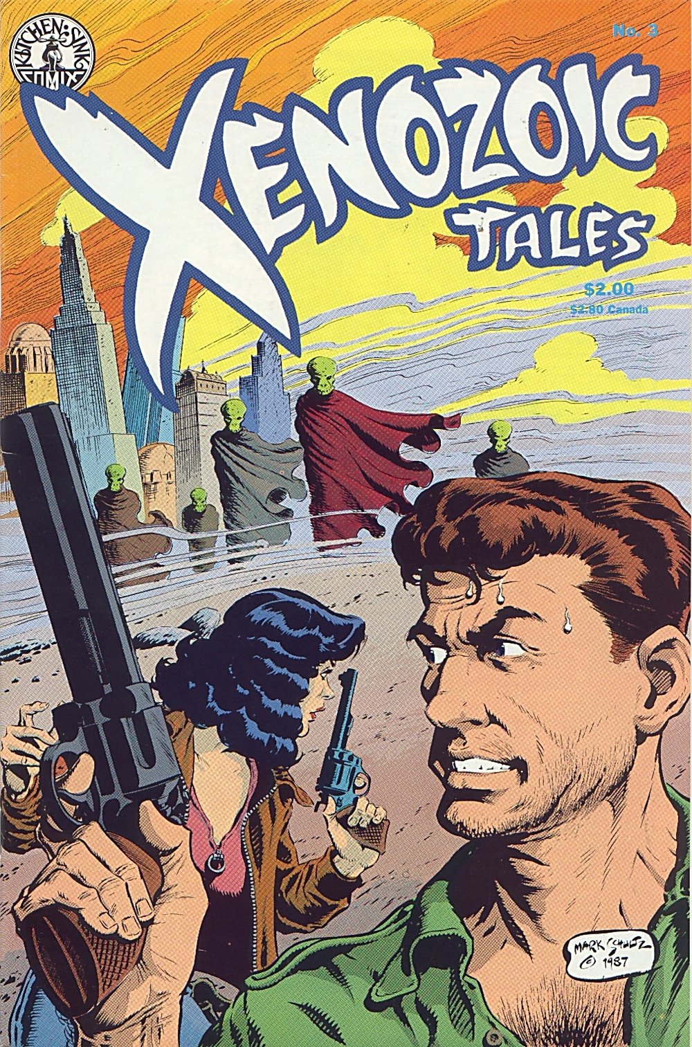 Read online Xenozoic Tales comic -  Issue #3 - 2