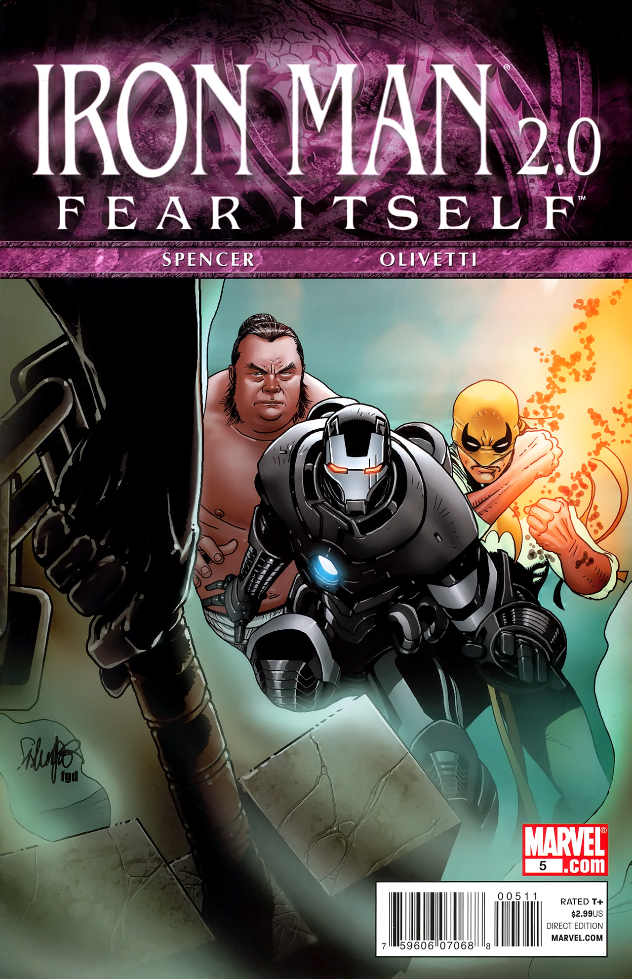 Read online Iron Man 2.0 comic -  Issue #5 - 1