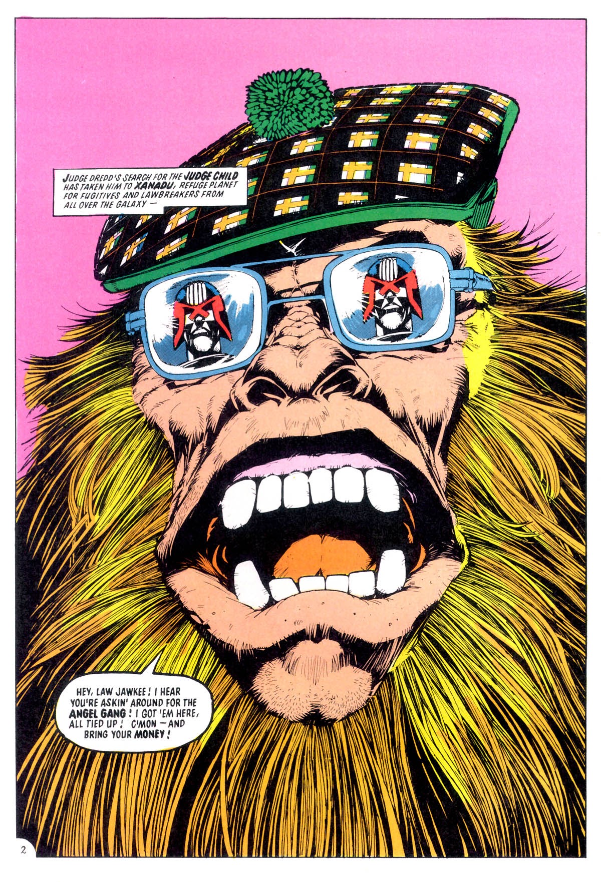 Read online Judge Dredd: The Judge Child Quest comic -  Issue #5 - 4