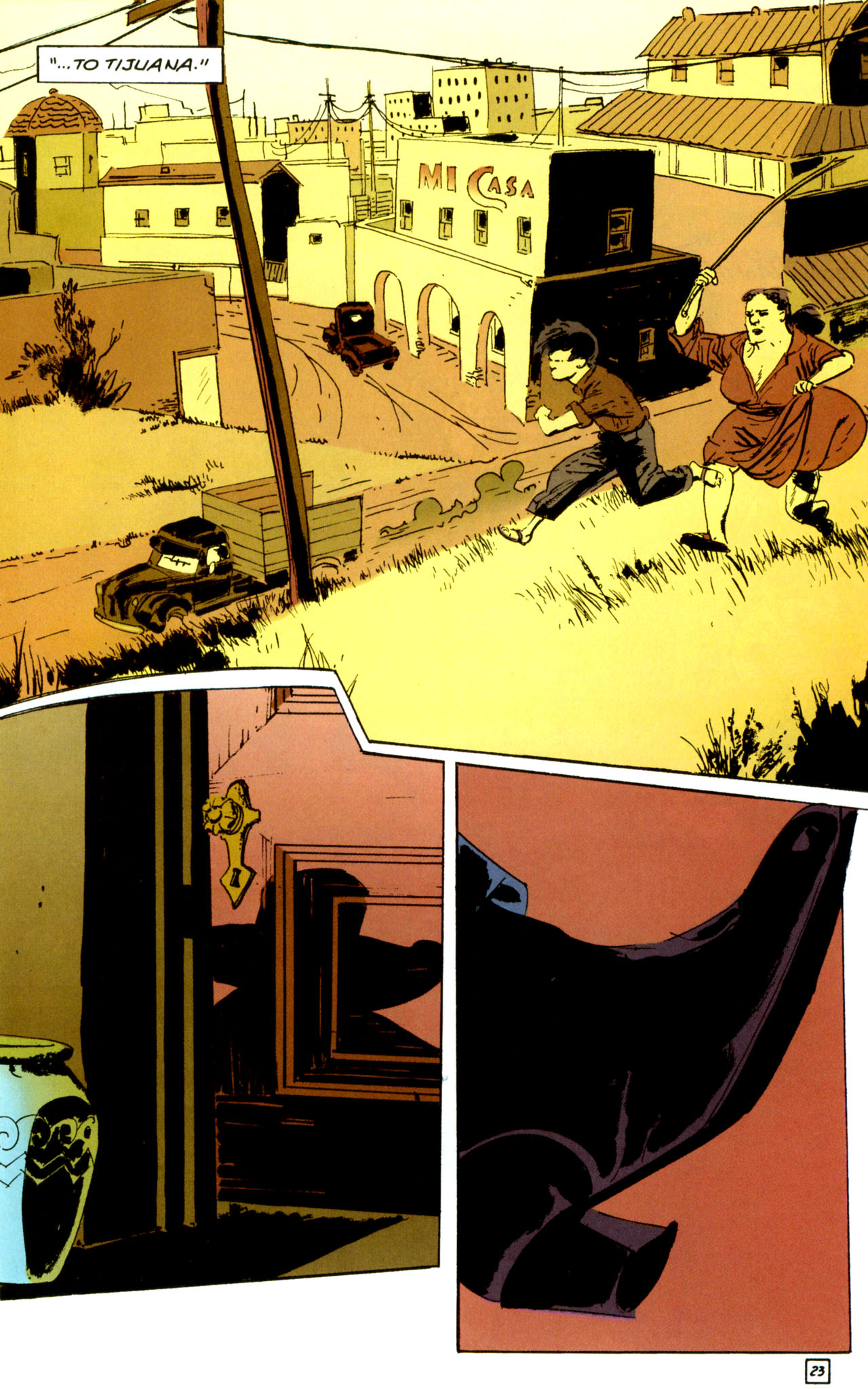 Read online Vigilante: City Lights, Prairie Justice comic -  Issue #1 - 23