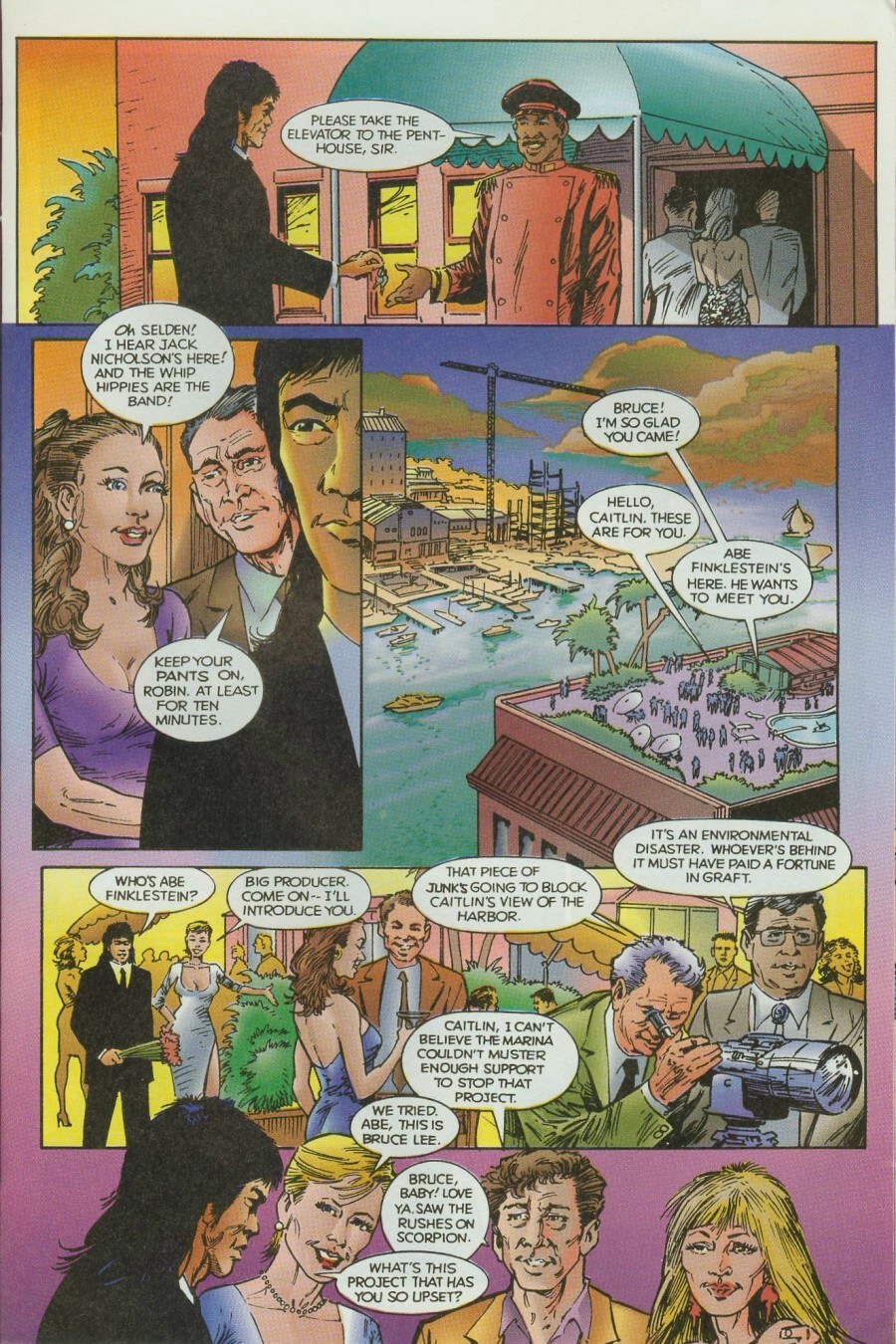 Read online Bruce Lee comic -  Issue #6 - 22