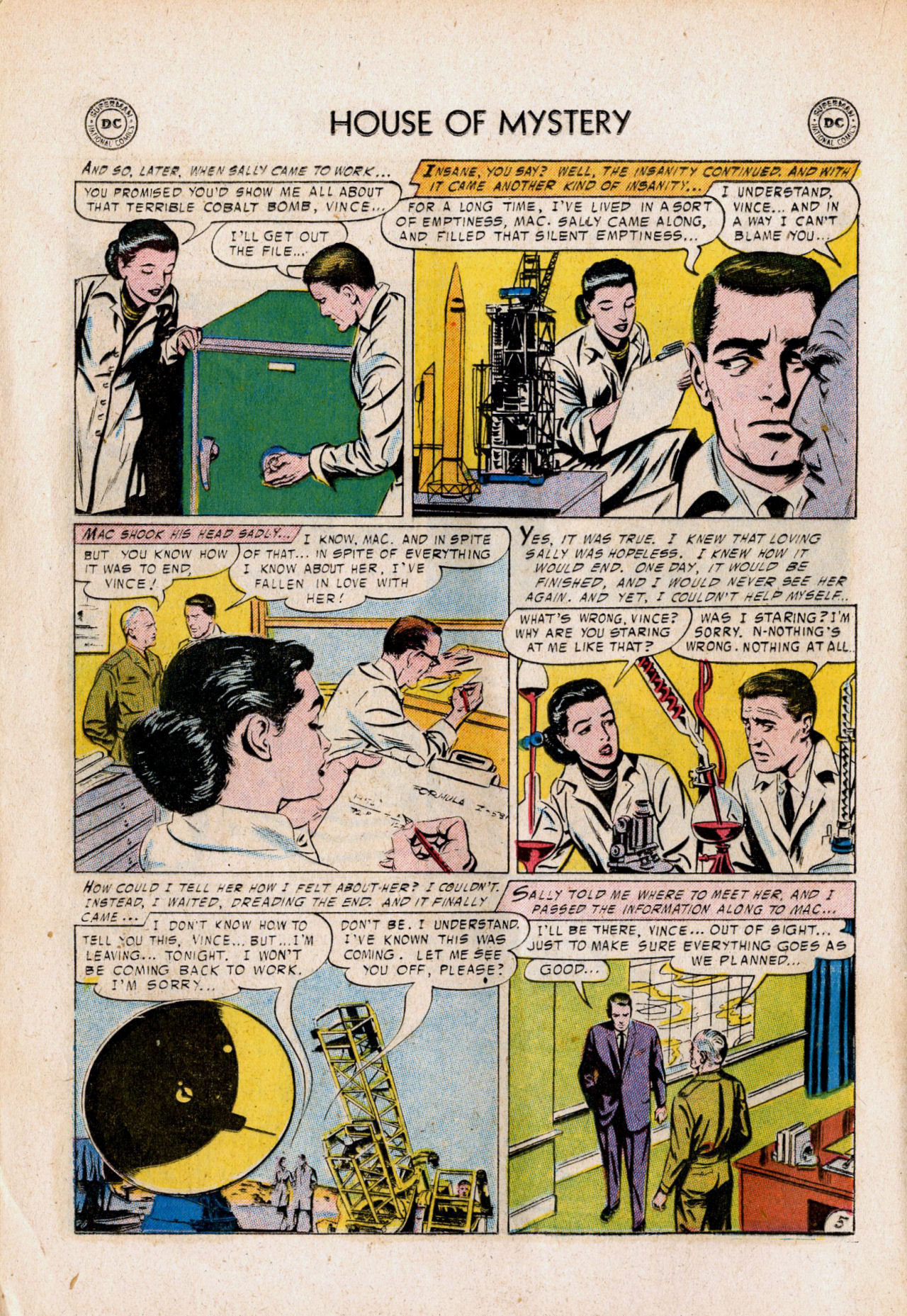 Read online House of Mystery (1951) comic -  Issue #54 - 16