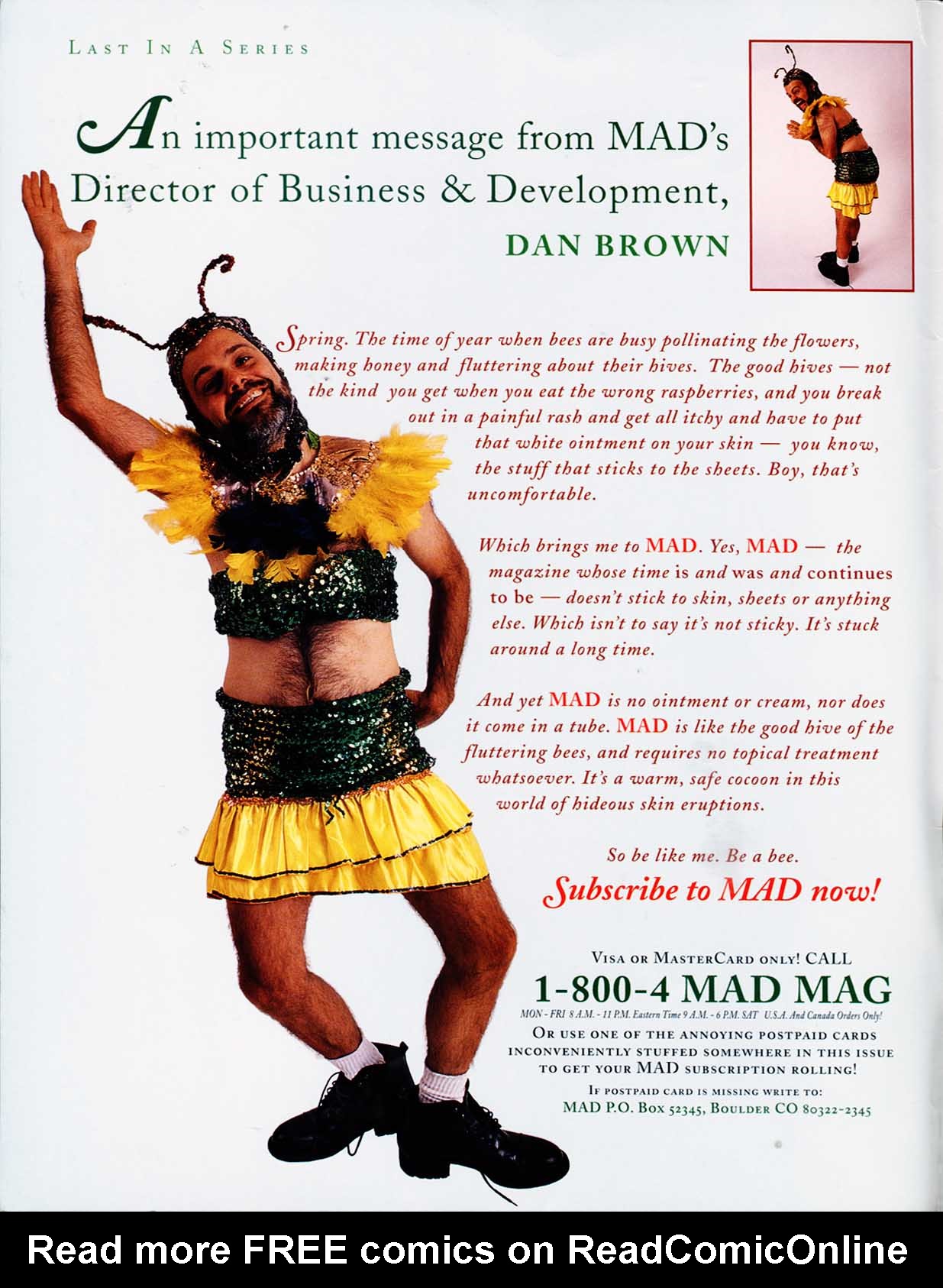 Read online MAD comic -  Issue #382 - 2