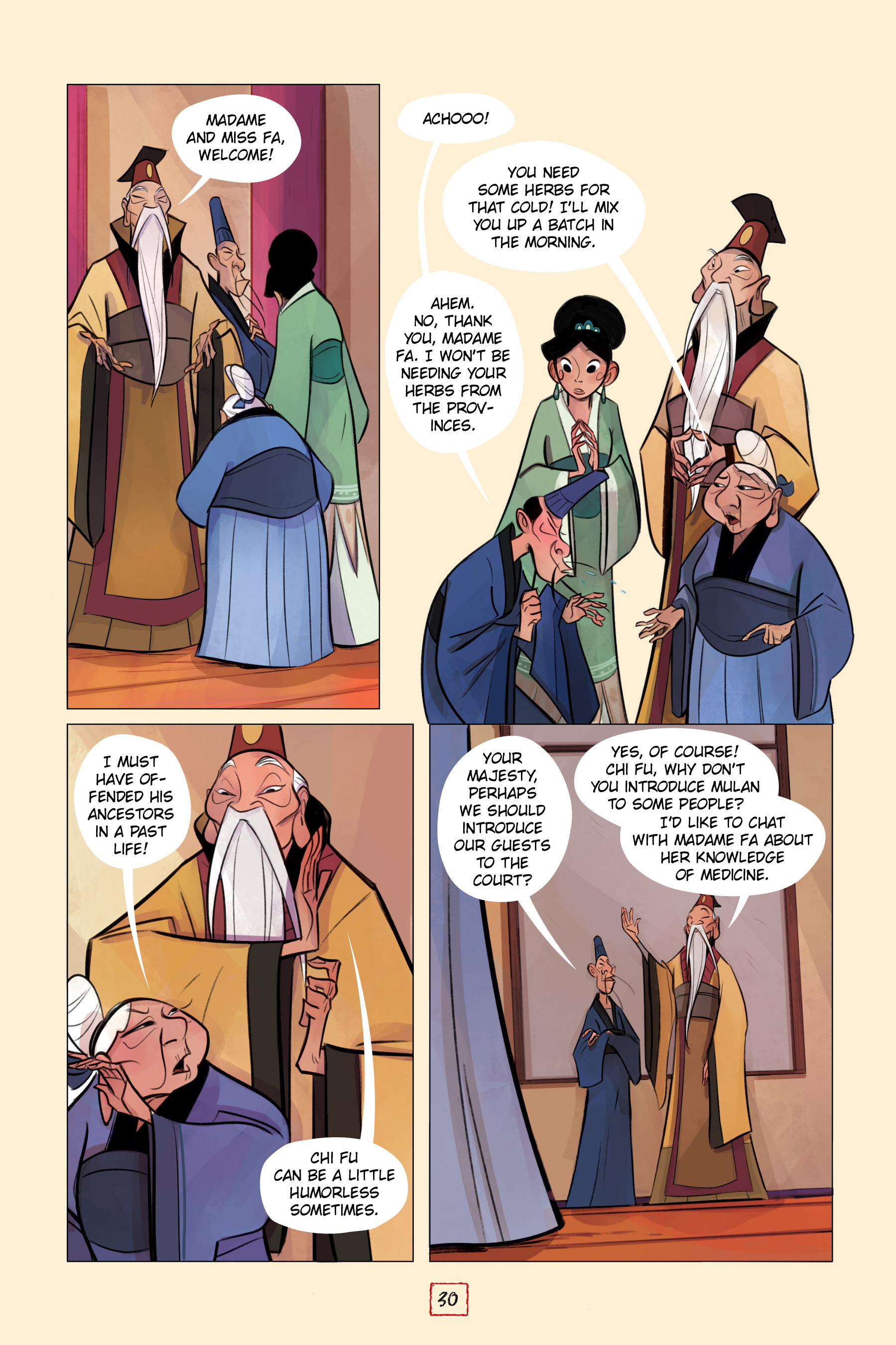 Read online Disney Mulan's Adventure Journal: The Palace of Secrets comic -  Issue # TPB - 31