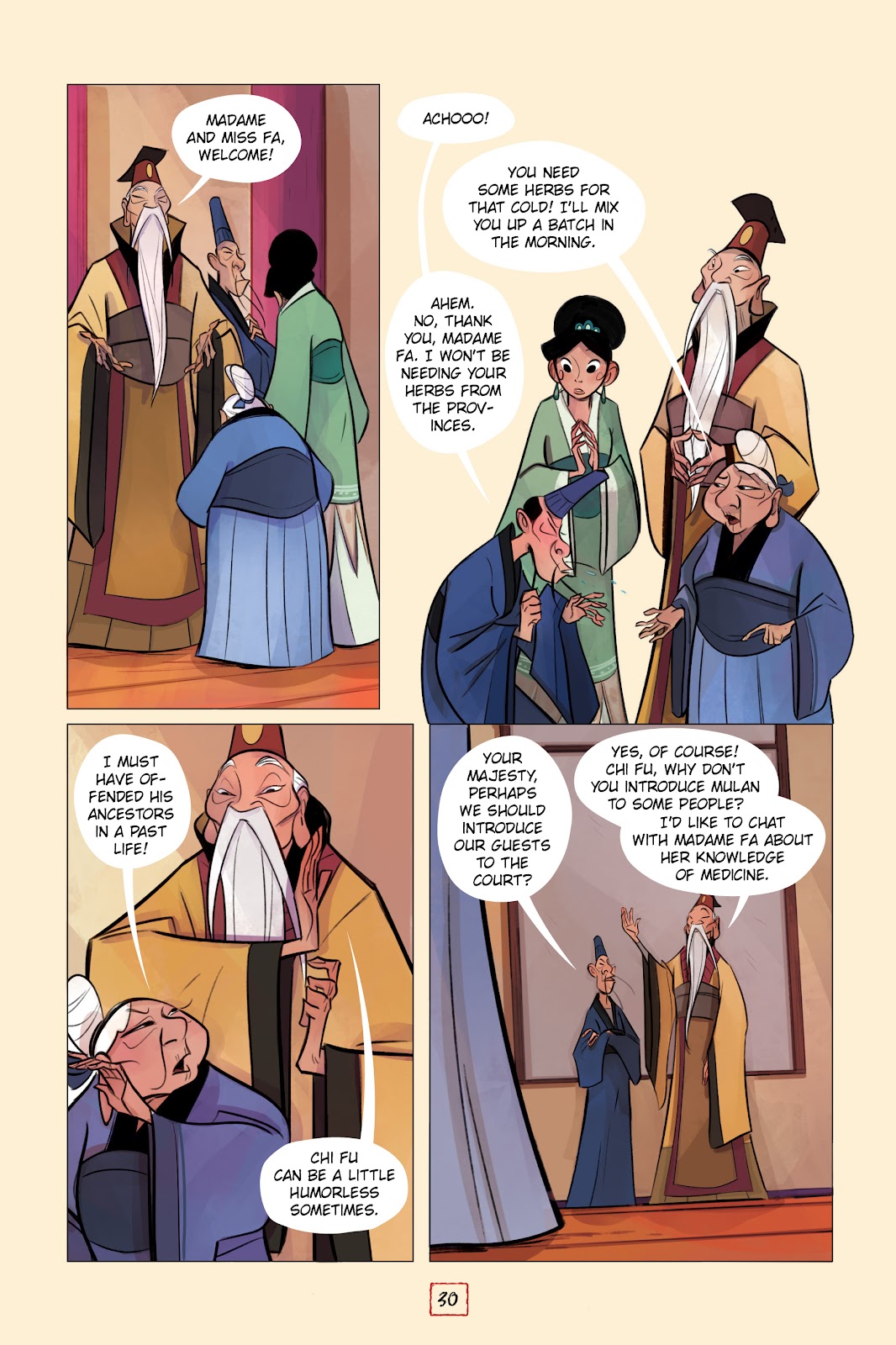 Disney Mulan's Adventure Journal: The Palace of Secrets issue TPB - Page 31