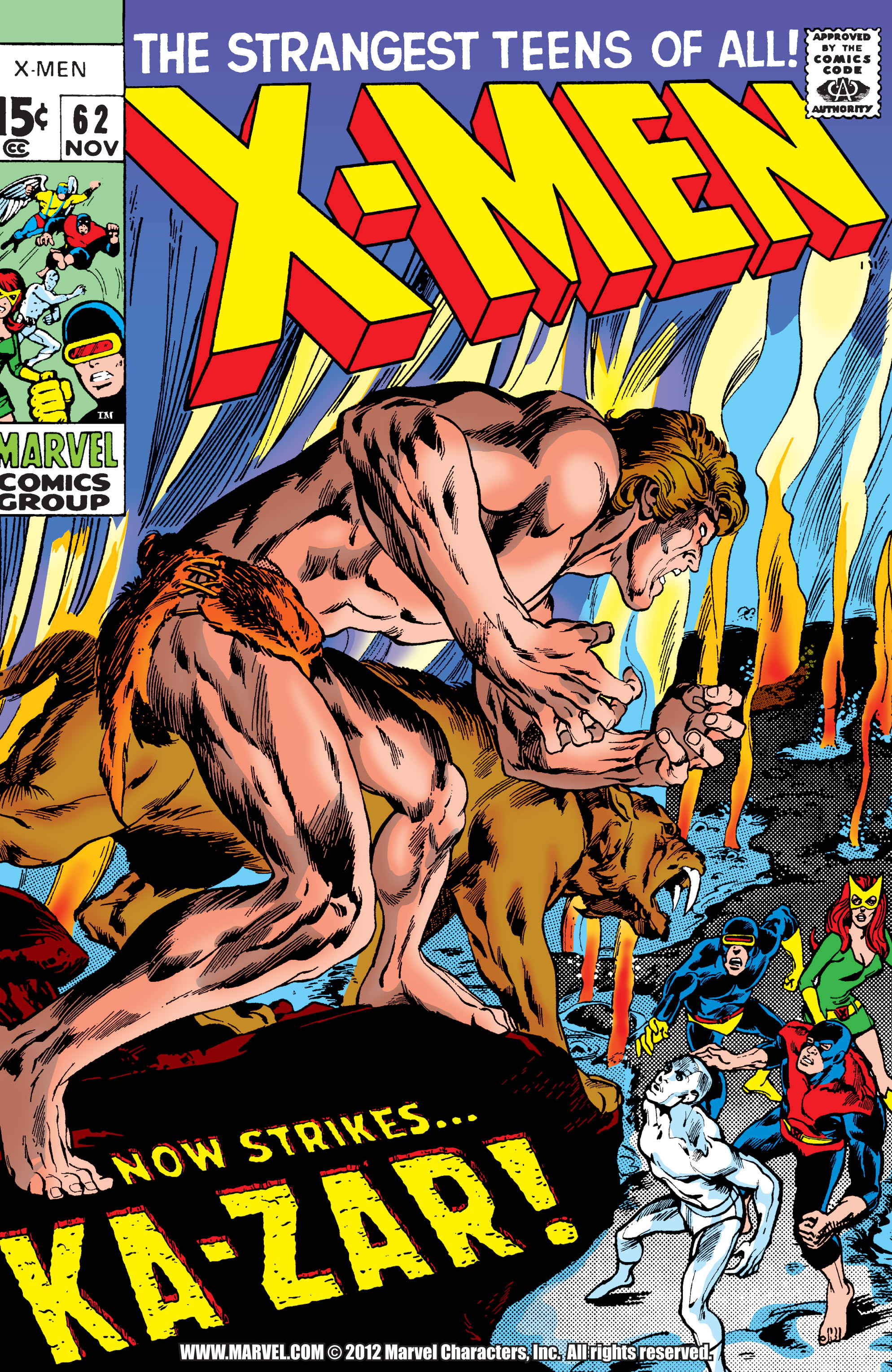 Read online Uncanny X-Men (1963) comic -  Issue #62 - 1