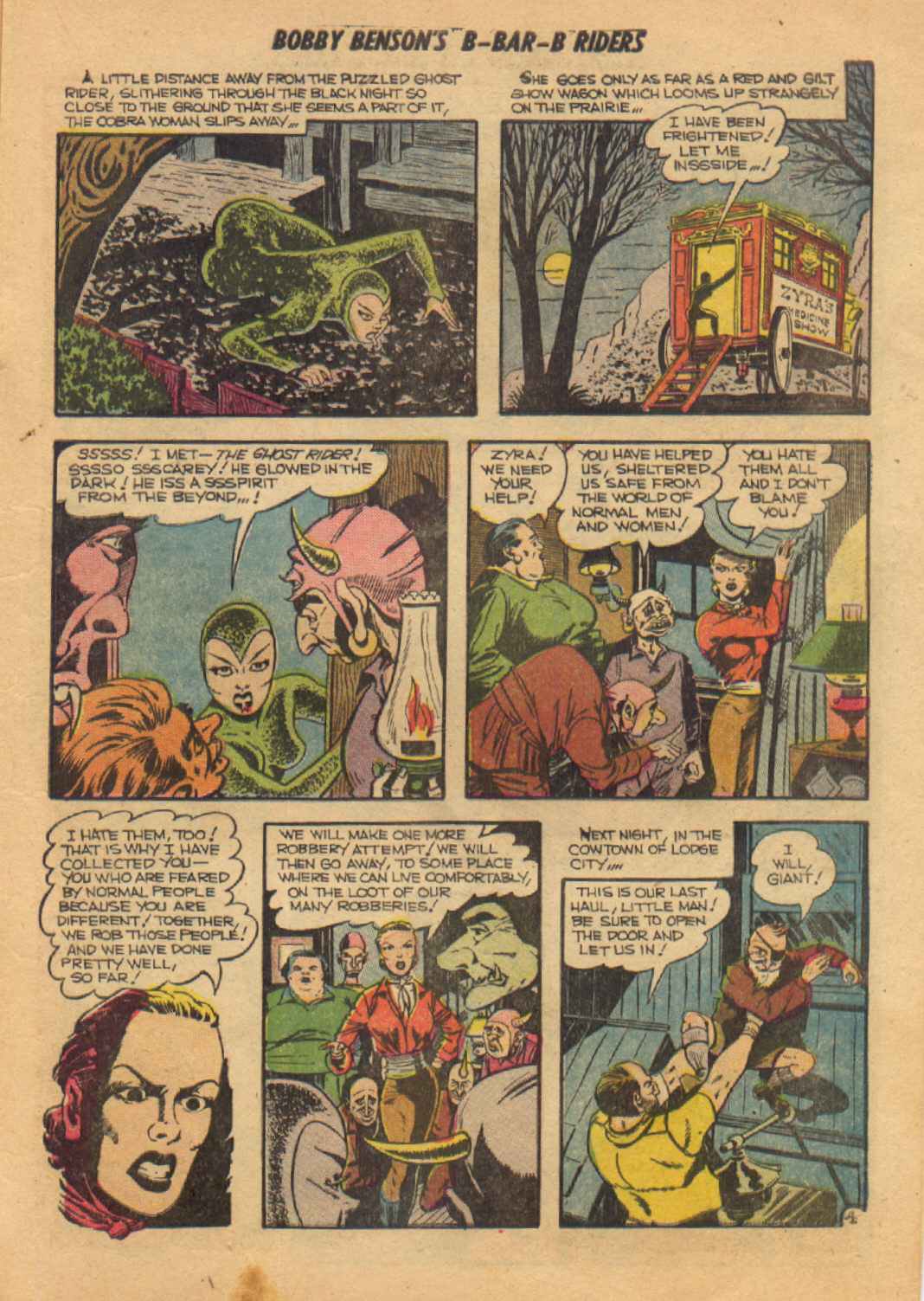 Read online Bobby Benson's B-Bar-B Riders comic -  Issue #15 - 15