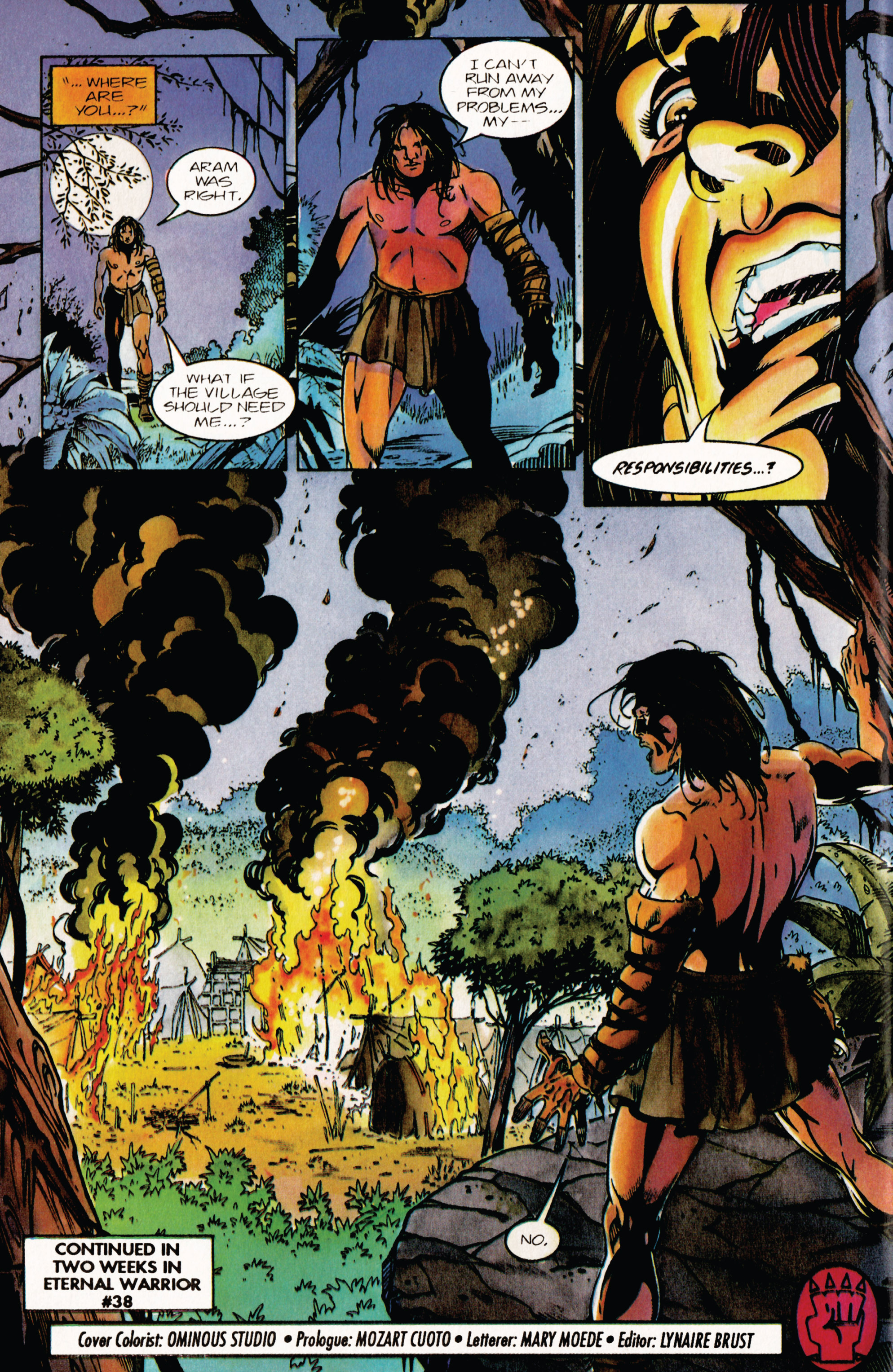 Read online Eternal Warrior (1992) comic -  Issue #37 - 22