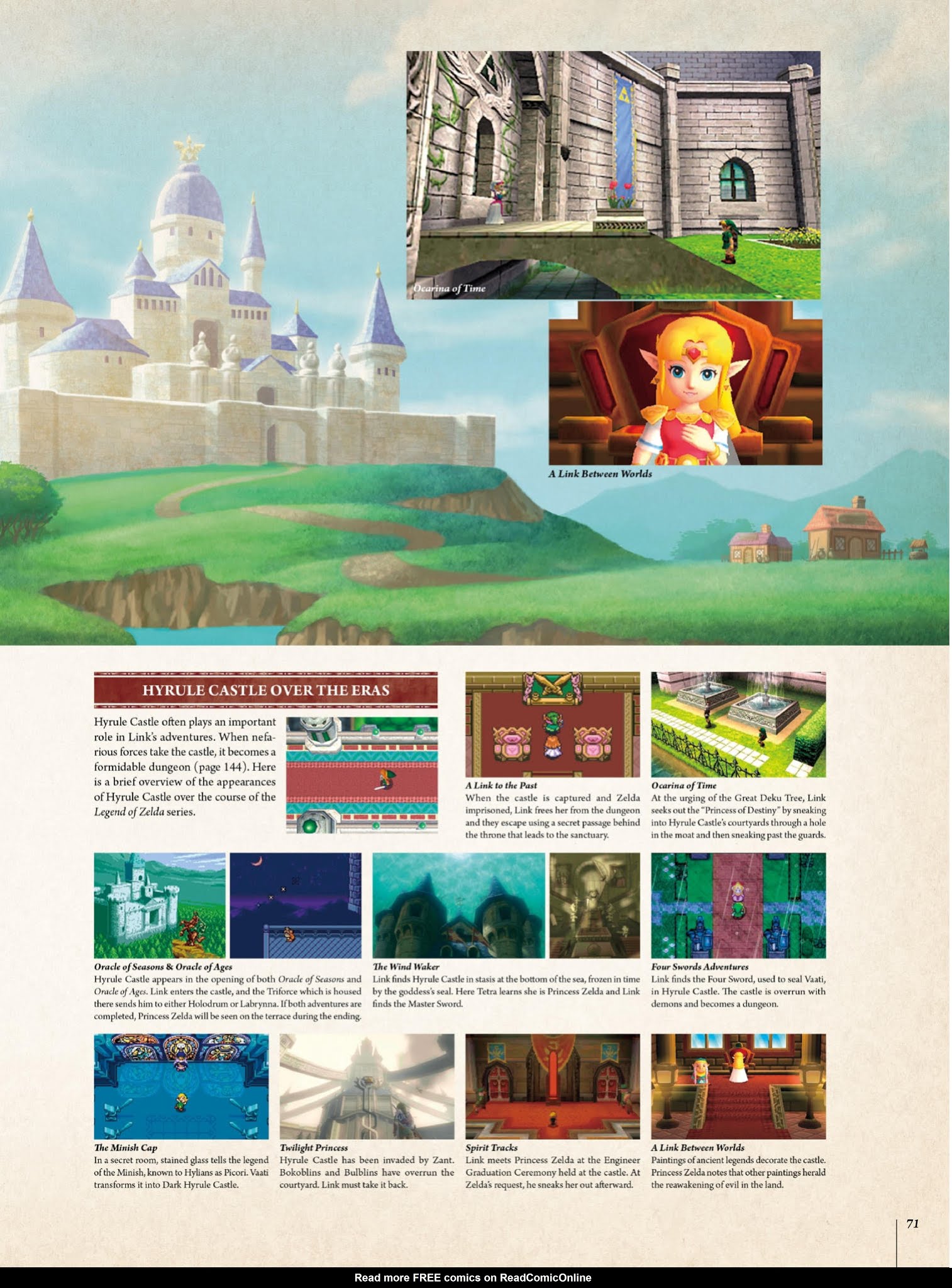 Read online The Legend of Zelda Encyclopedia comic -  Issue # TPB (Part 1) - 75