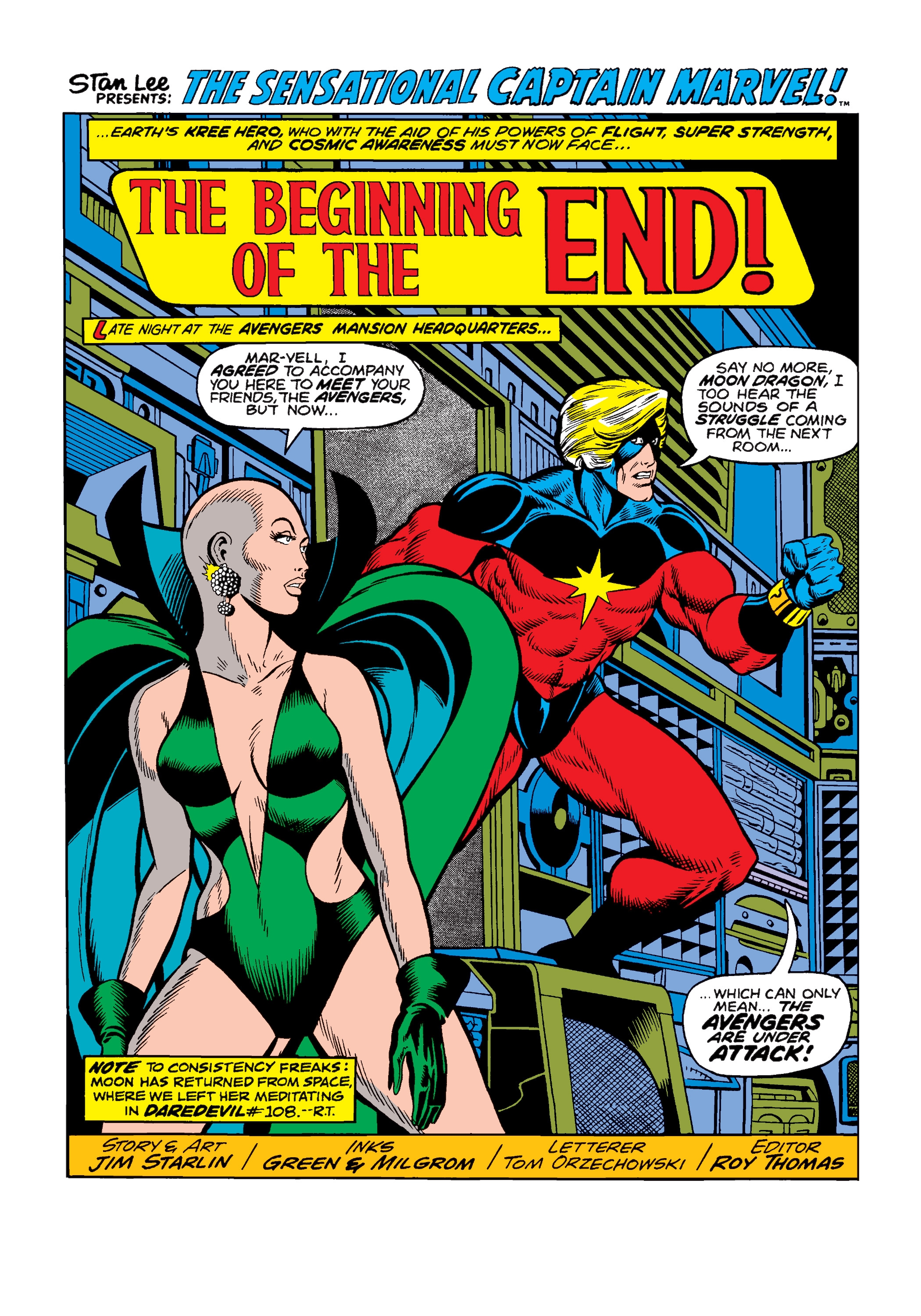 Read online Marvel Masterworks: Captain Marvel comic -  Issue # TPB 3 (Part 3) - 13