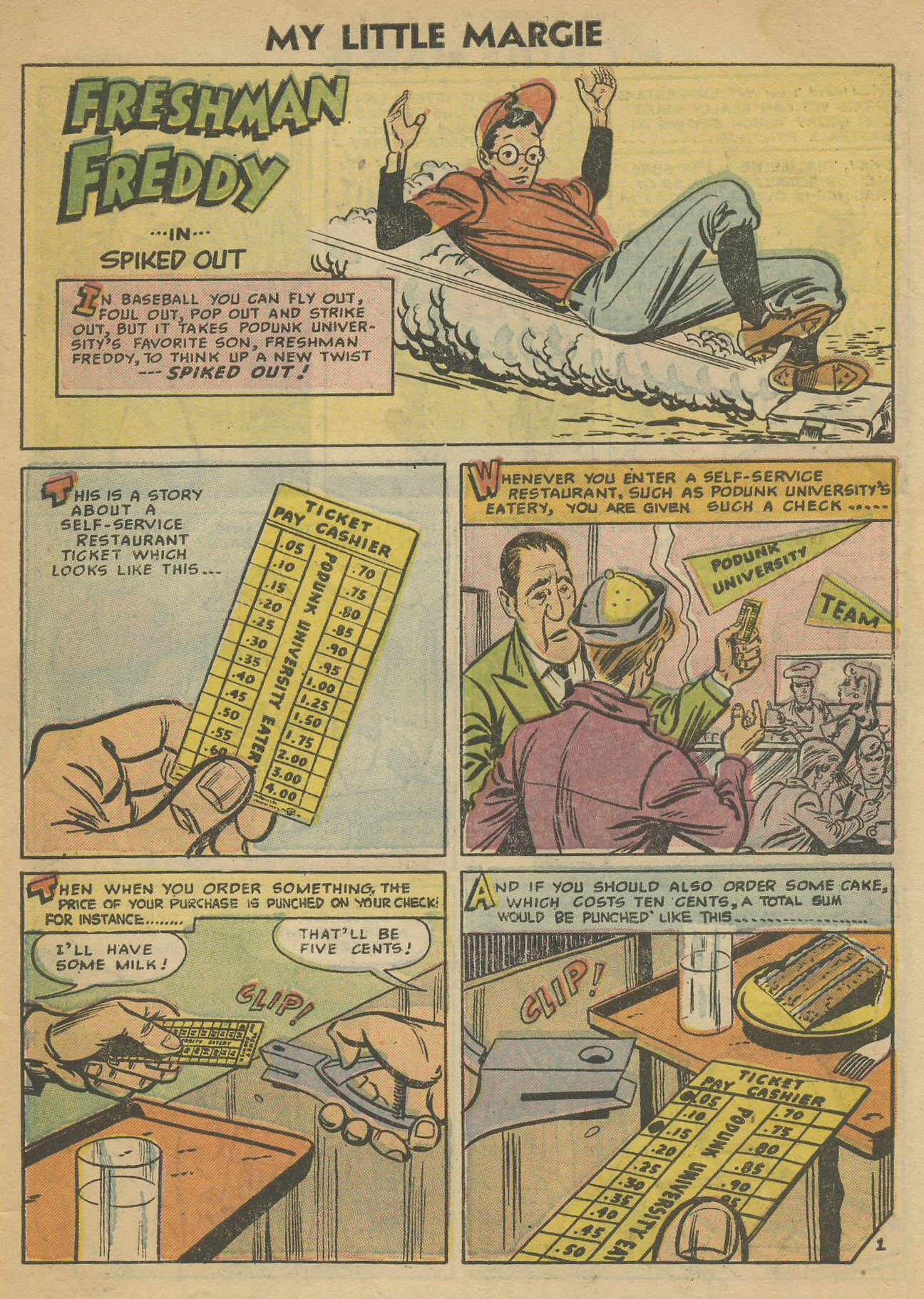 Read online My Little Margie (1954) comic -  Issue #12 - 31