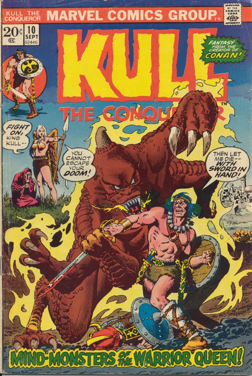 Read online Kull, the Conqueror (1971) comic -  Issue #10 - 1