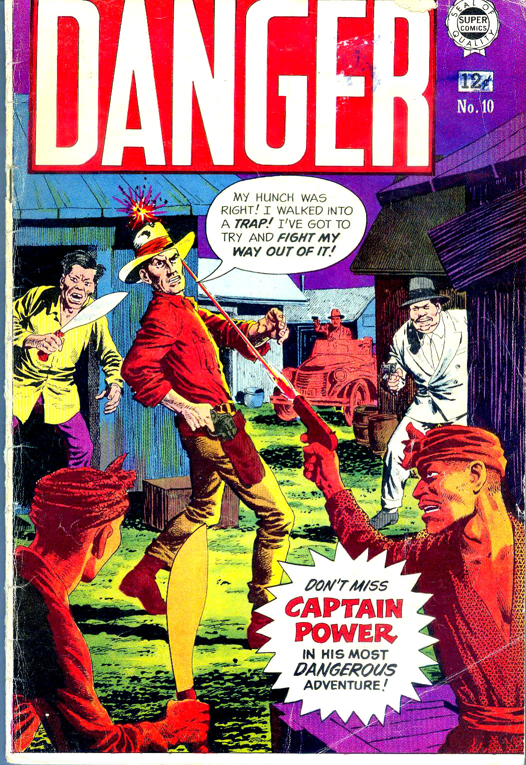 Read online Danger comic -  Issue #10 - 1
