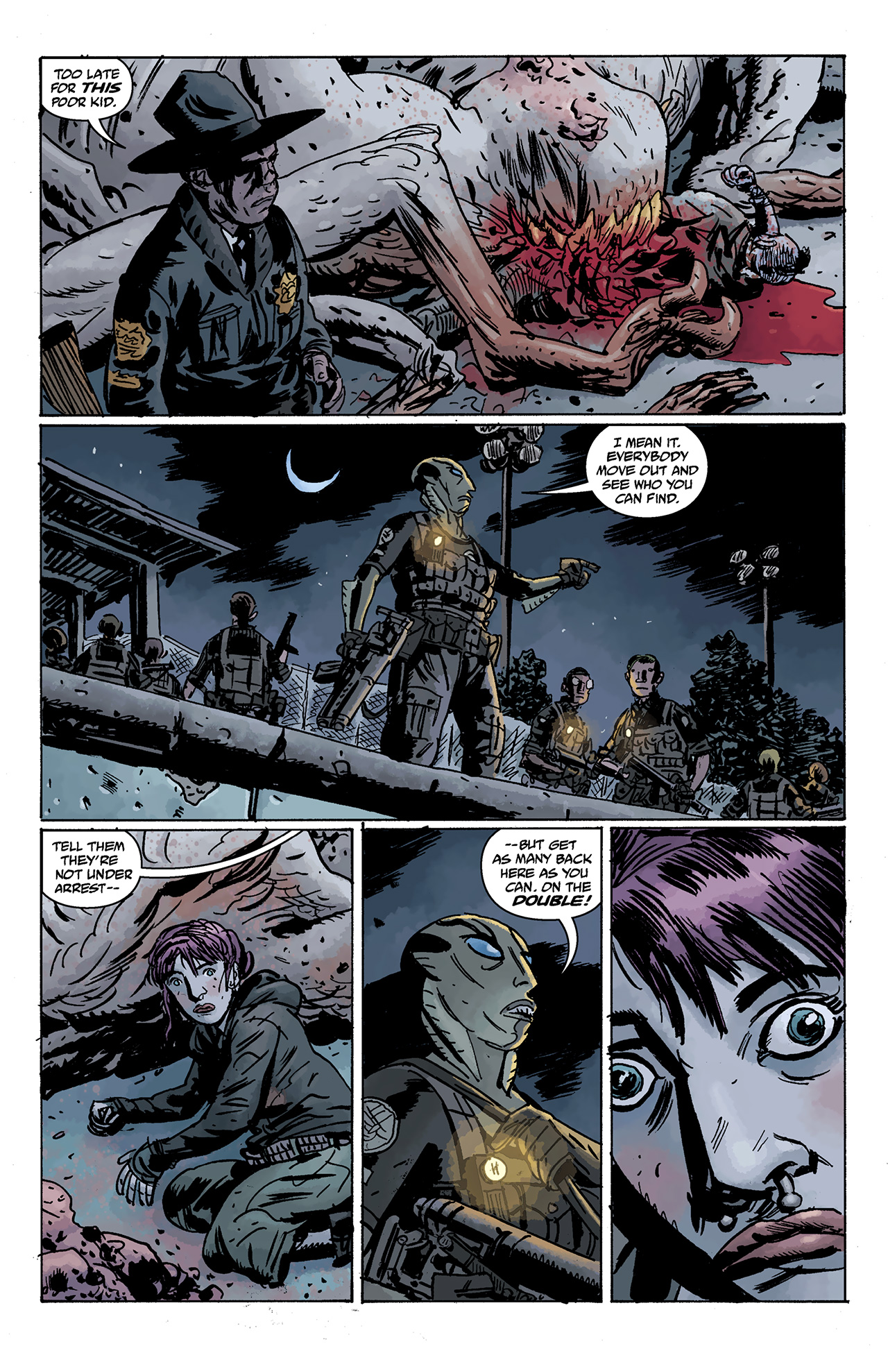 Read online B.P.R.D. Hell on Earth: Gods comic -  Issue #3 - 16