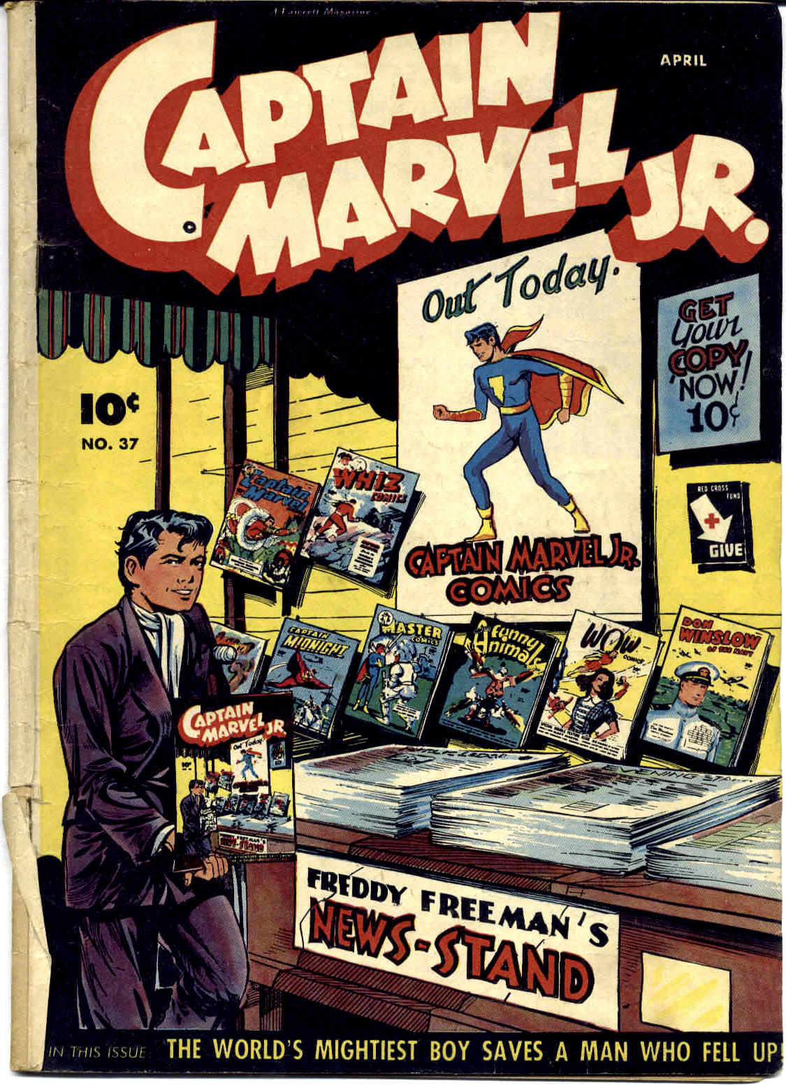 Read online Captain Marvel, Jr. comic -  Issue #37 - 1