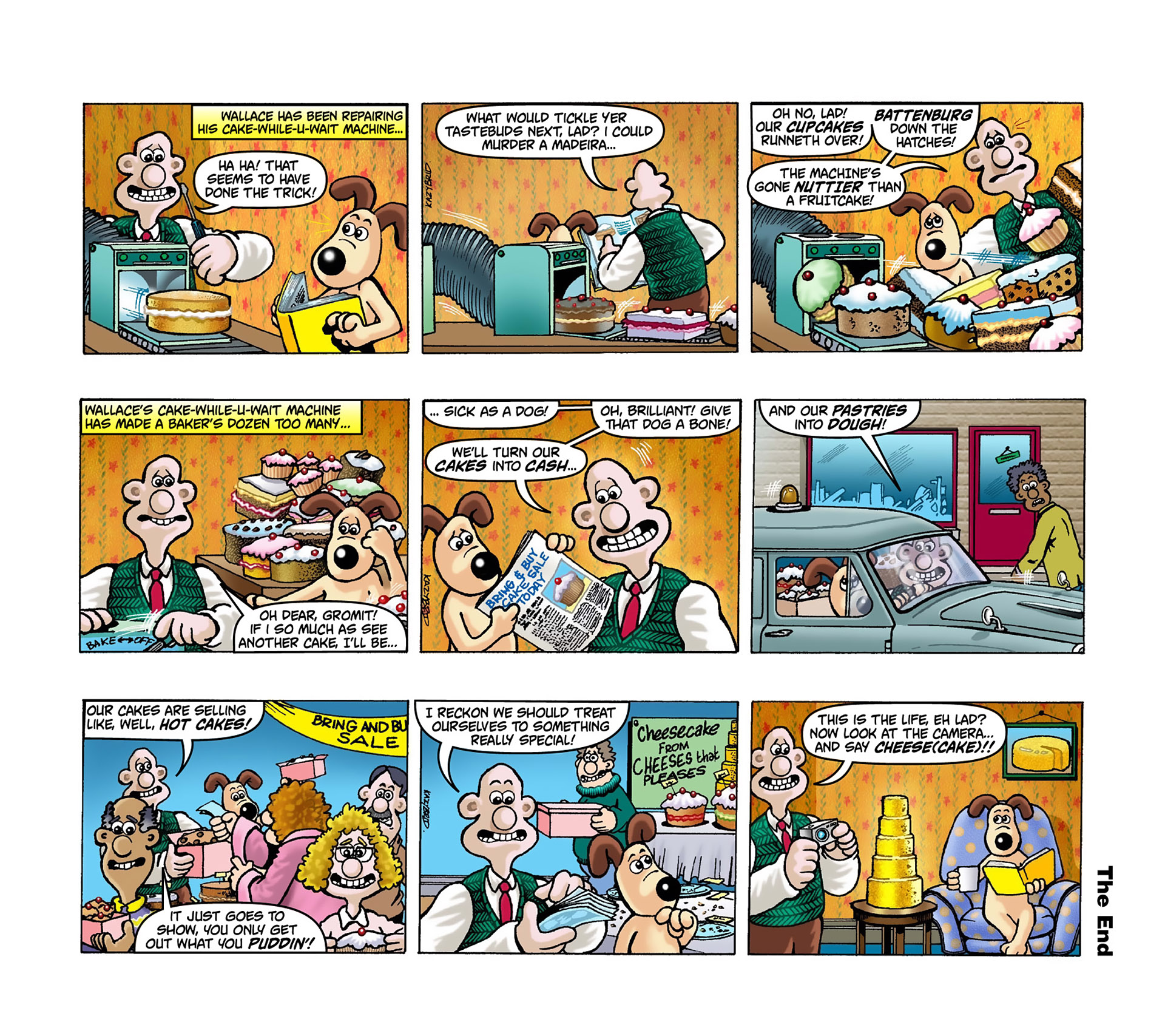 Read online Wallace & Gromit Dailies comic -  Issue #4 - 13