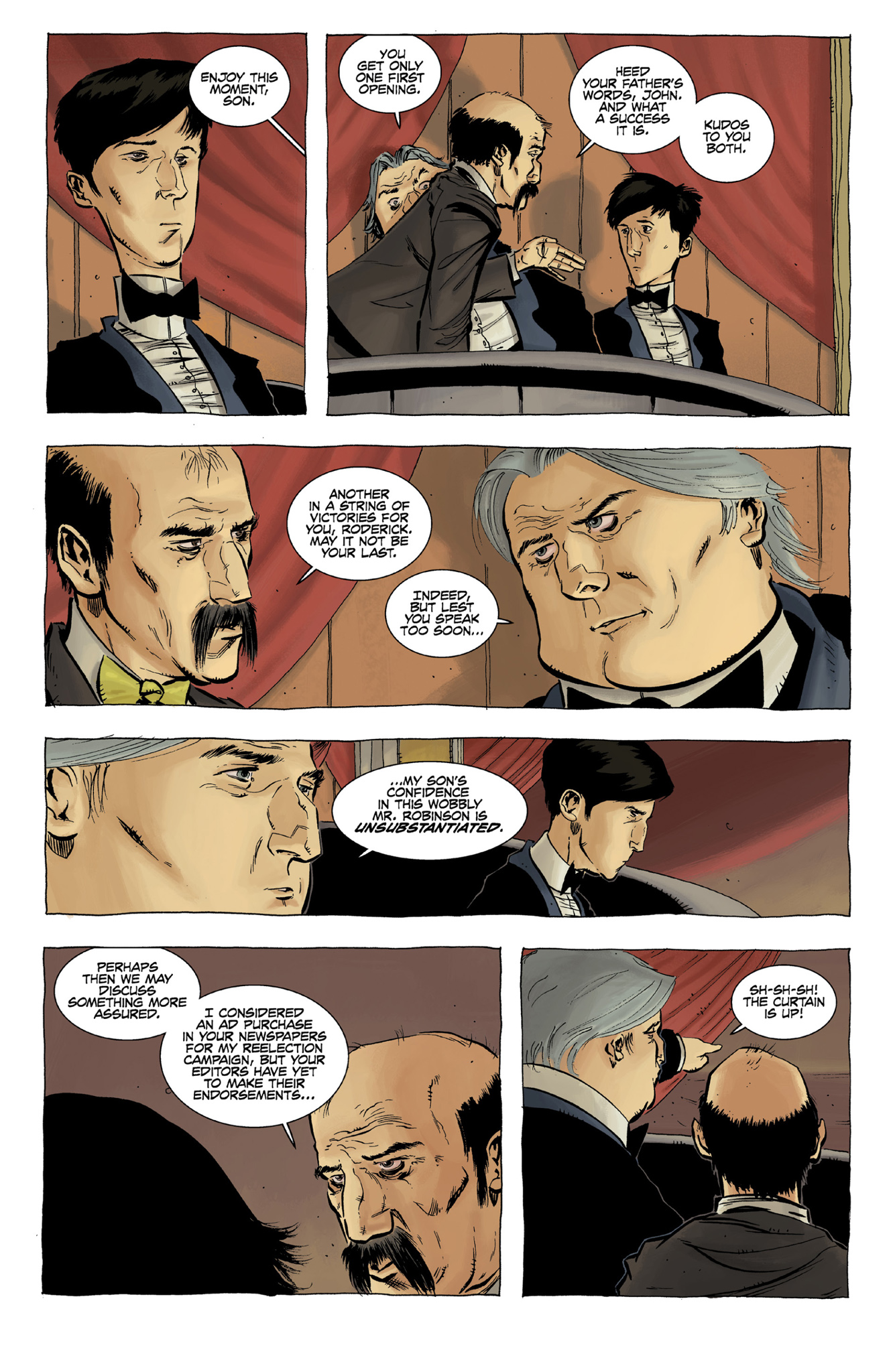 Read online Bowery Boys: Our Fathers comic -  Issue # TPB - 186