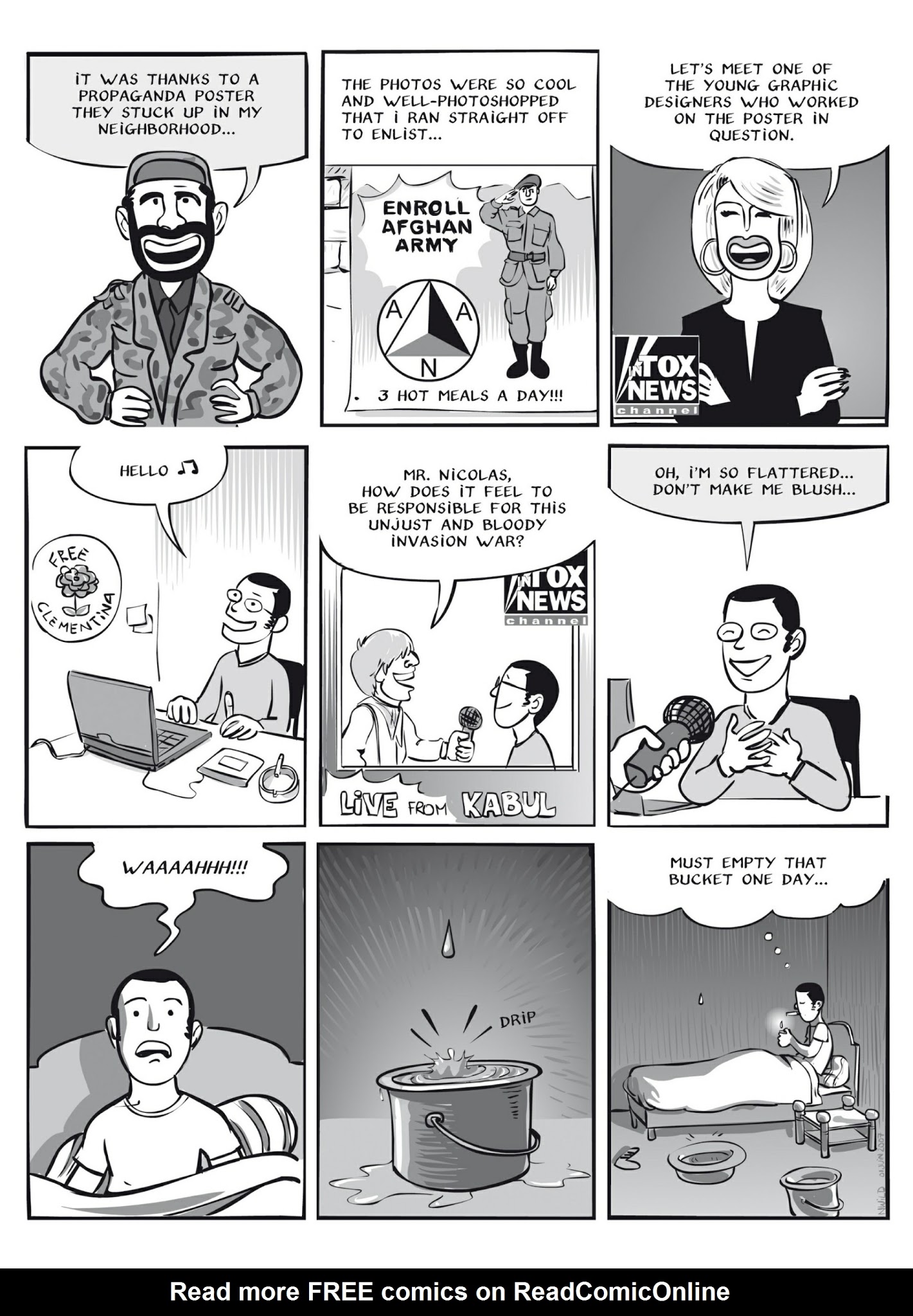 Read online Kabul Disco: How I Managed Not to be Abducted in Afghanistan comic -  Issue # TPB - 131