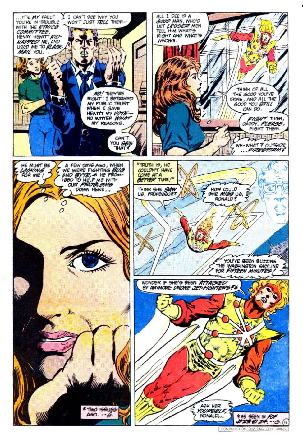The Fury of Firestorm Issue #26 #30 - English 16