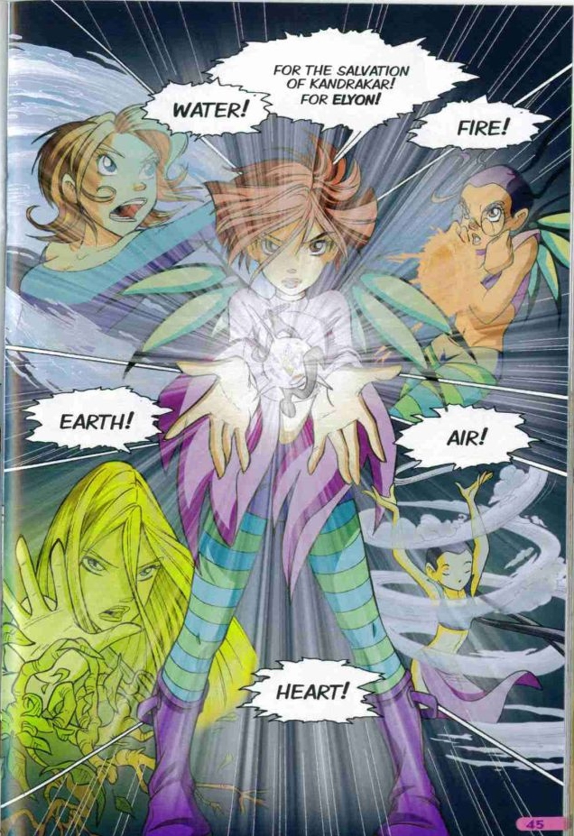 Read online W.i.t.c.h. comic -  Issue #45 - 37