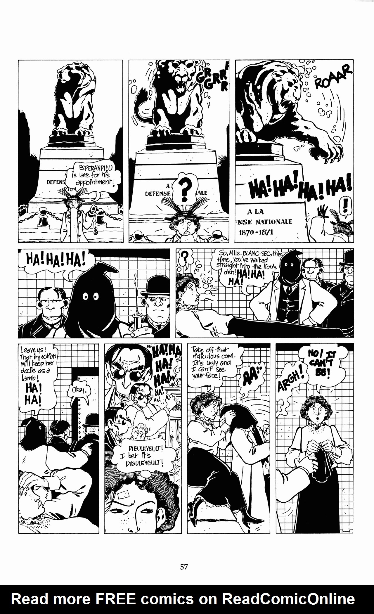 Read online The Extraordinary Adventures of Adele Blanc-Sec comic -  Issue #3 - 26