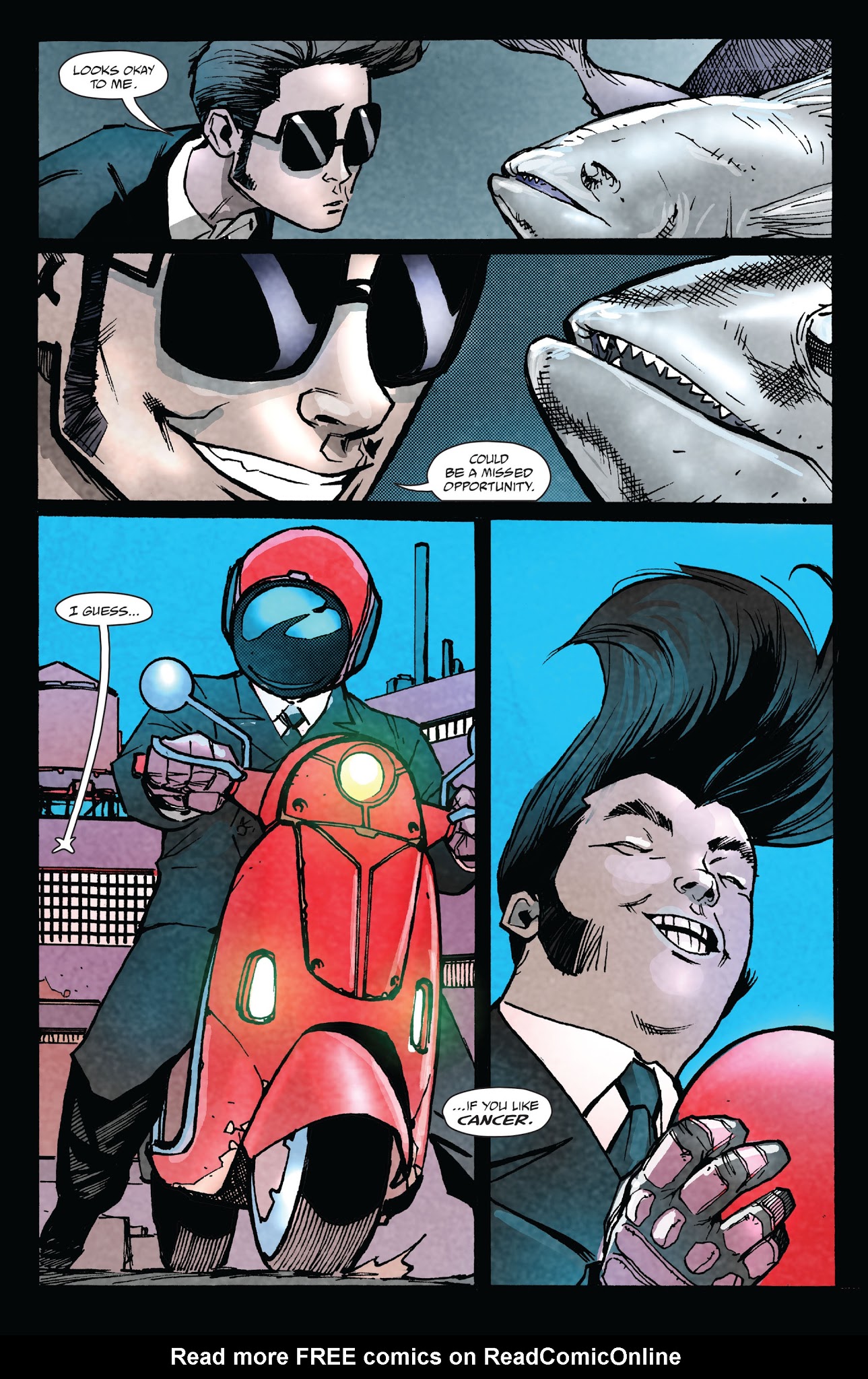 Read online Get Jiro!: Blood & Sushi comic -  Issue # TPB - 91